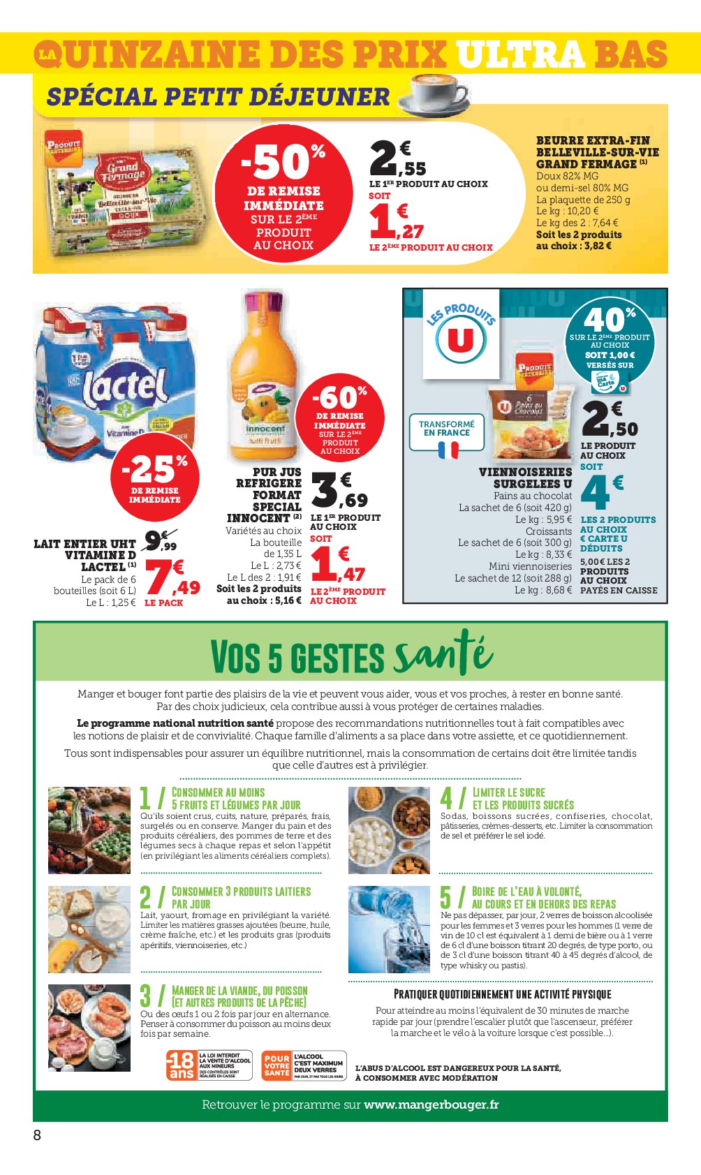 super-u - Catalogue Super U valable du 13/01 au 25/01 - page: 8