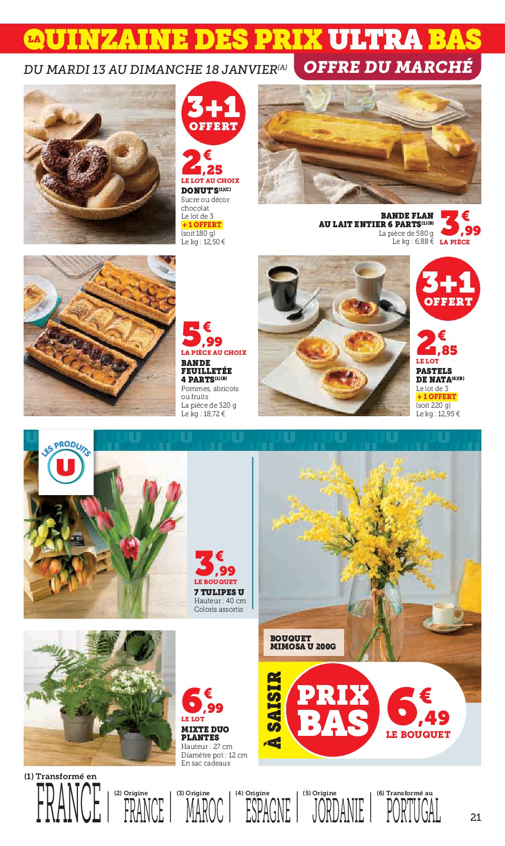 super-u - Catalogue Super U valable du 13/01 au 25/01 - page: 21