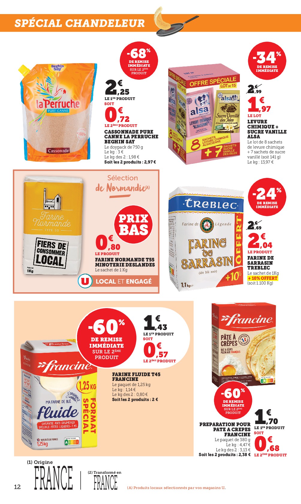 super-u - Catalogue Super U valable du 20/01 au 01/02 - page: 12