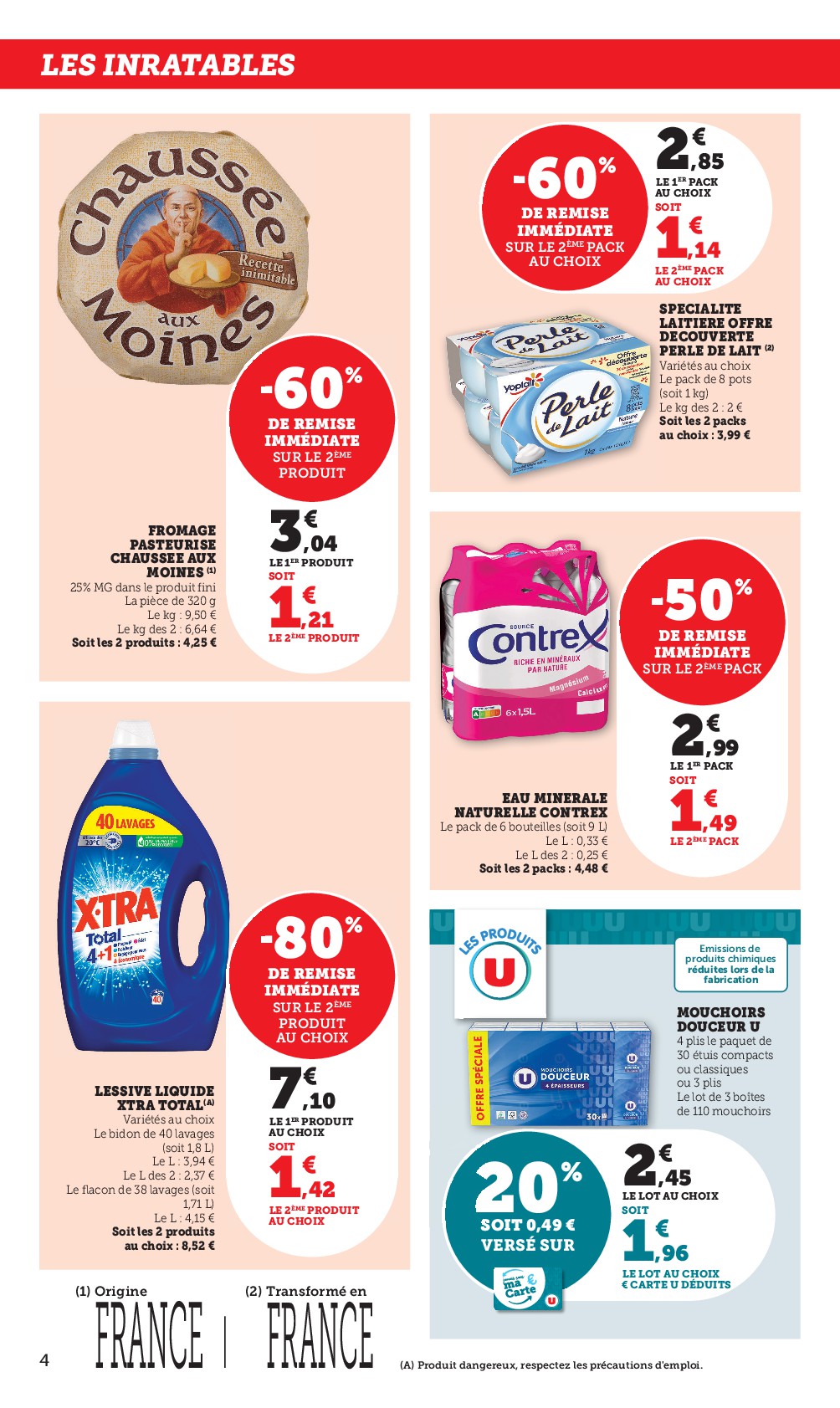 super-u - Catalogue Super U valable du 20/01 au 01/02 - page: 4