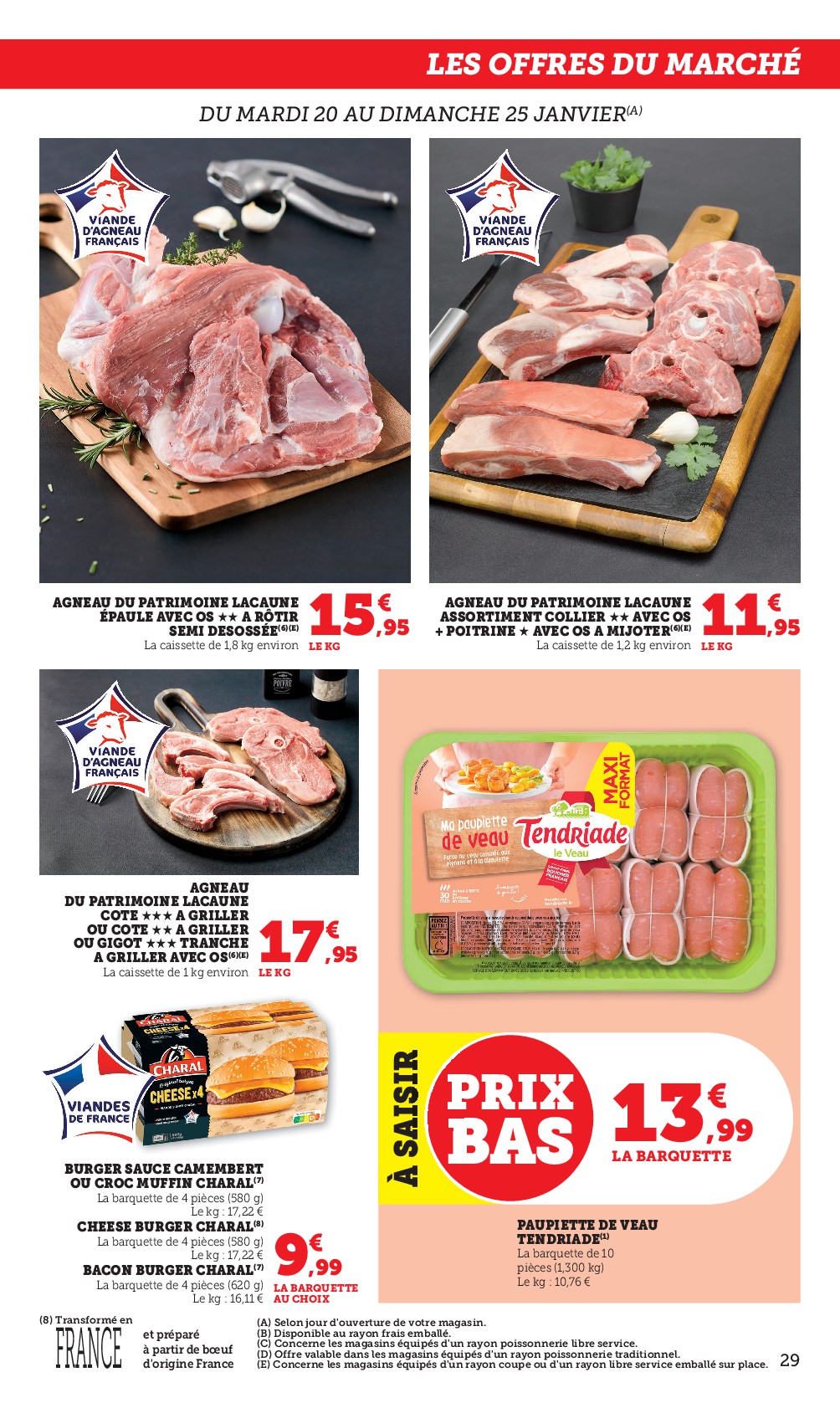 super-u - Catalogue Super U valable du 20/01 au 01/02 - page: 29
