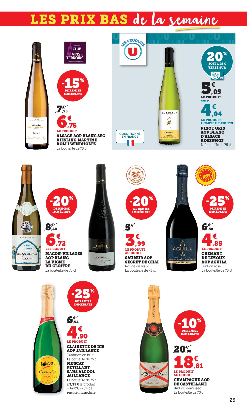 super-u - Catalogue Super U valable du 20/01 au 01/02 - page: 25