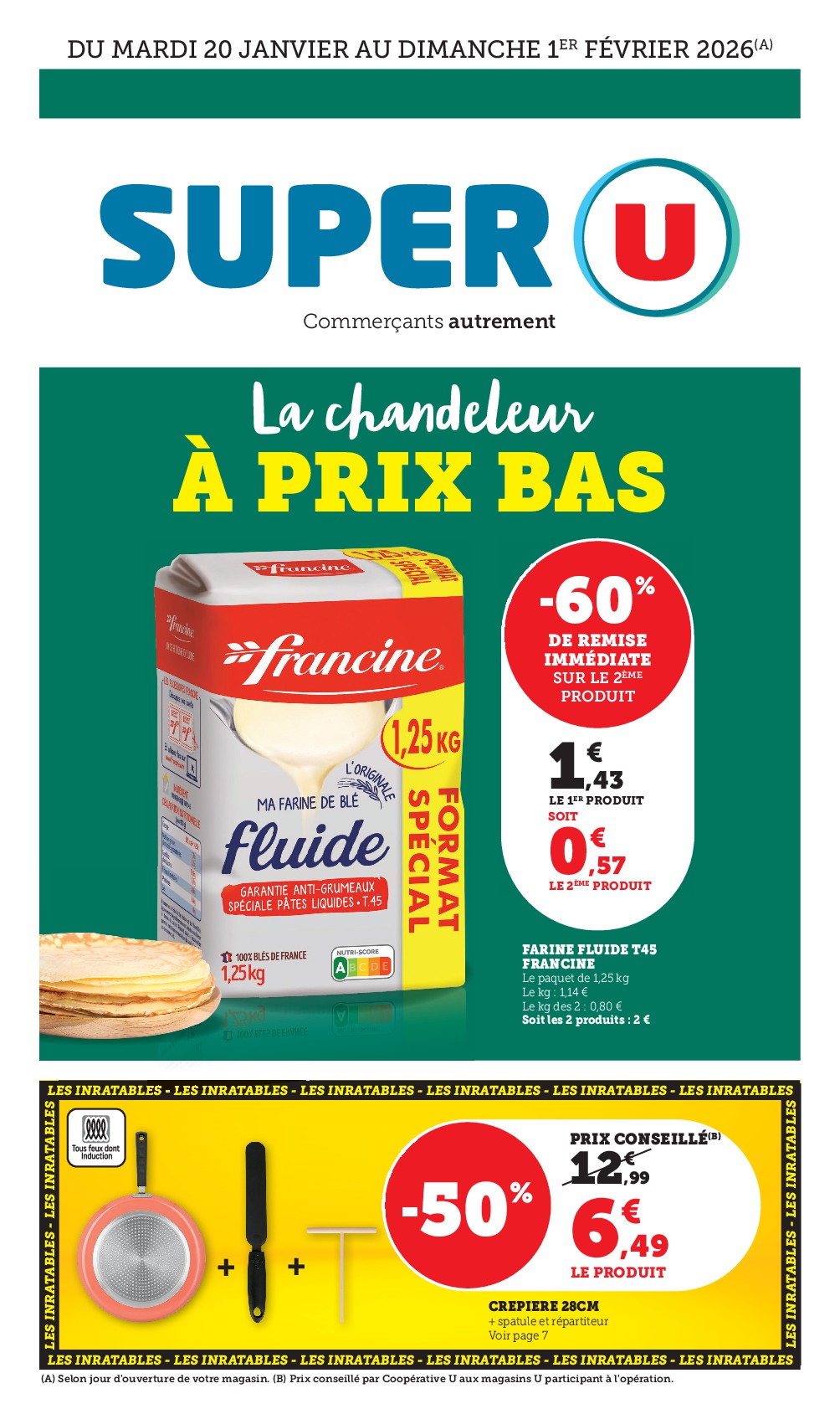 super-u - Catalogue Super U valable du 20/01 au 01/02