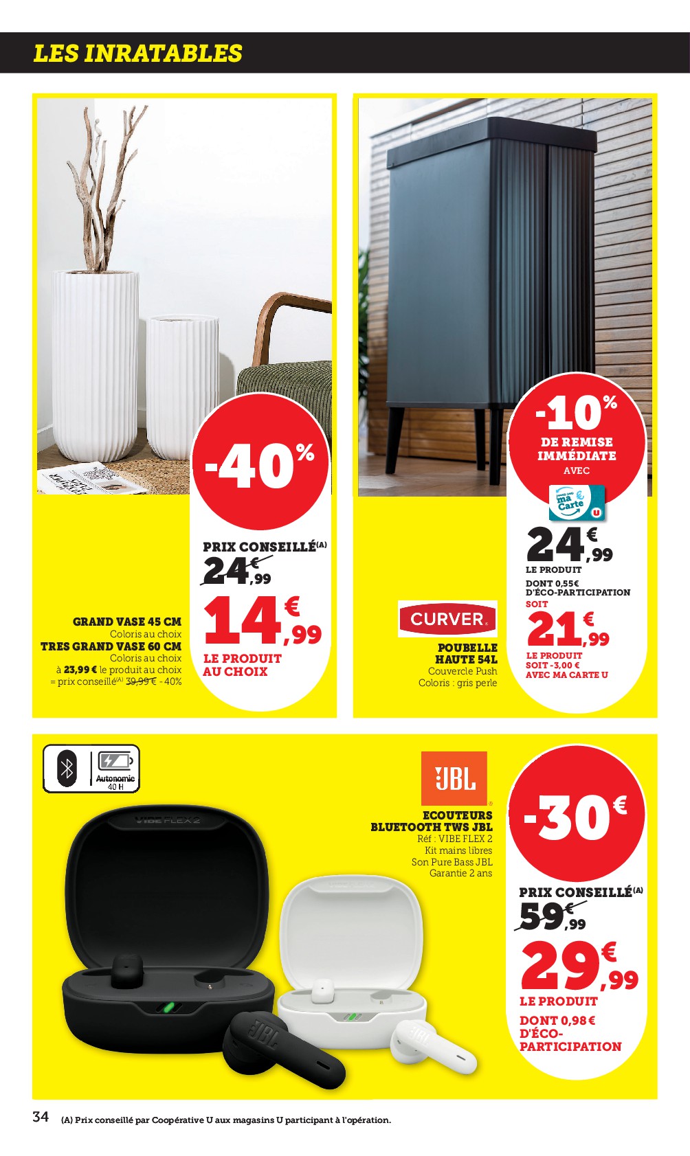 super-u - Catalogue Super U valable du 20/01 au 01/02 - page: 34