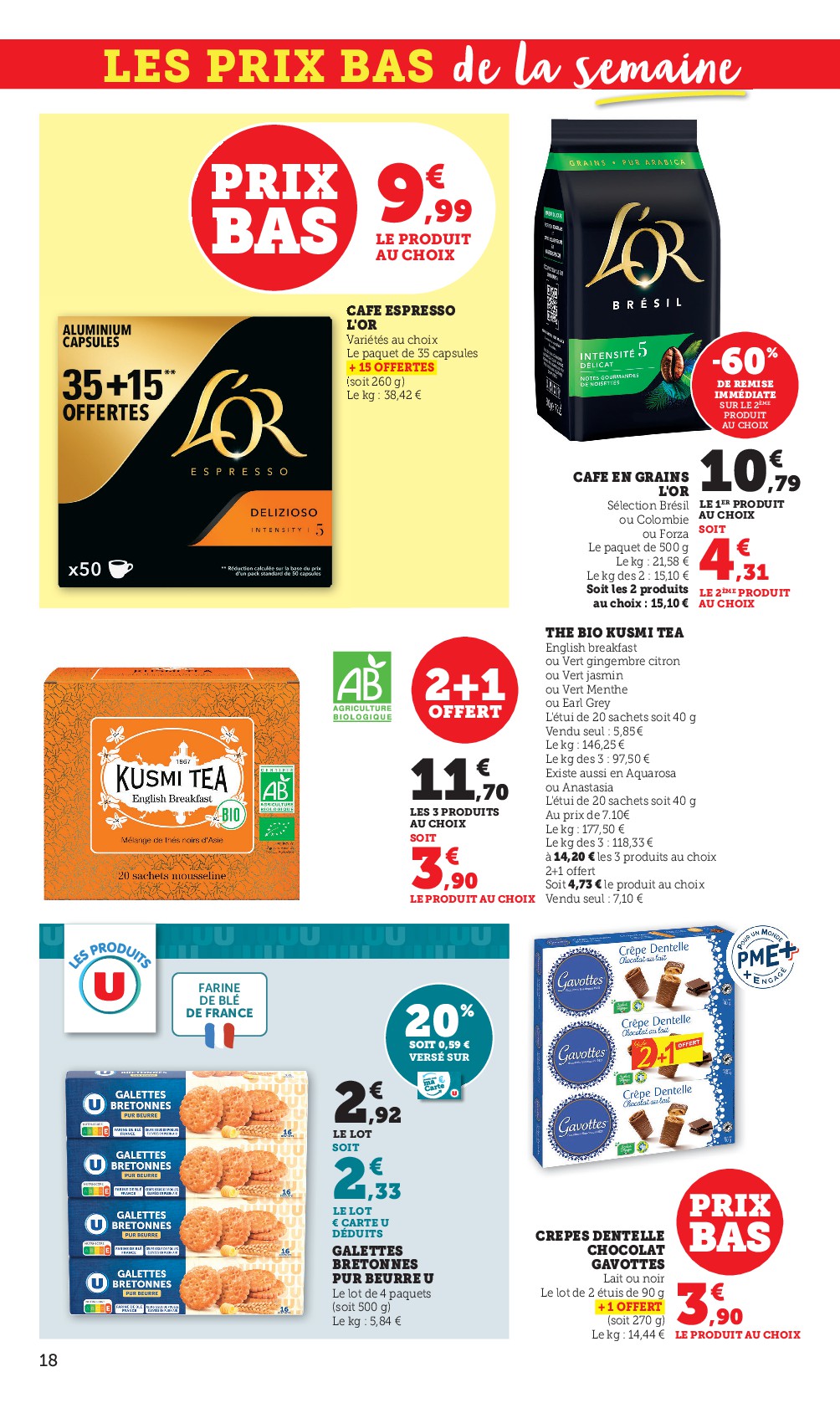 super-u - Catalogue Super U valable du 20/01 au 01/02 - page: 18