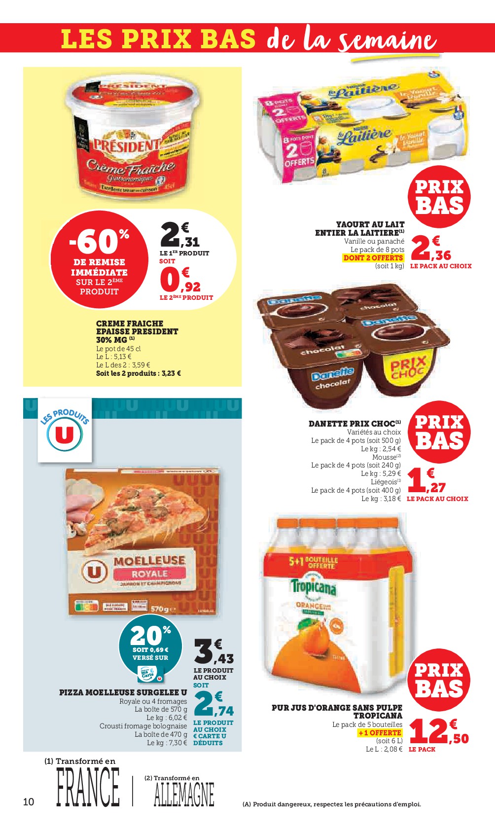 super-u - Catalogue Super U valable du 27/01 au 08/02 - page: 10