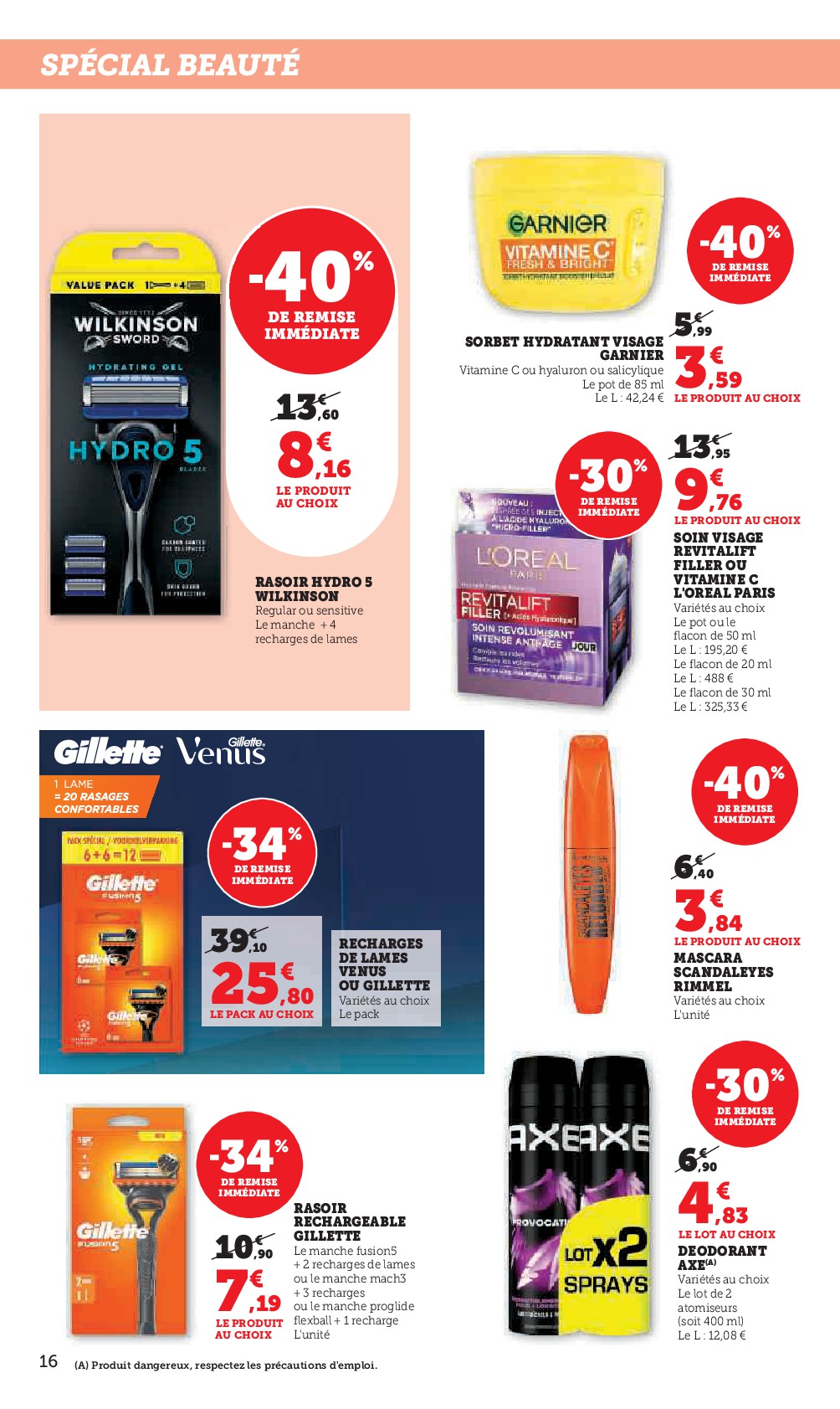 super-u - Catalogue Super U valable du 27/01 au 08/02 - page: 16