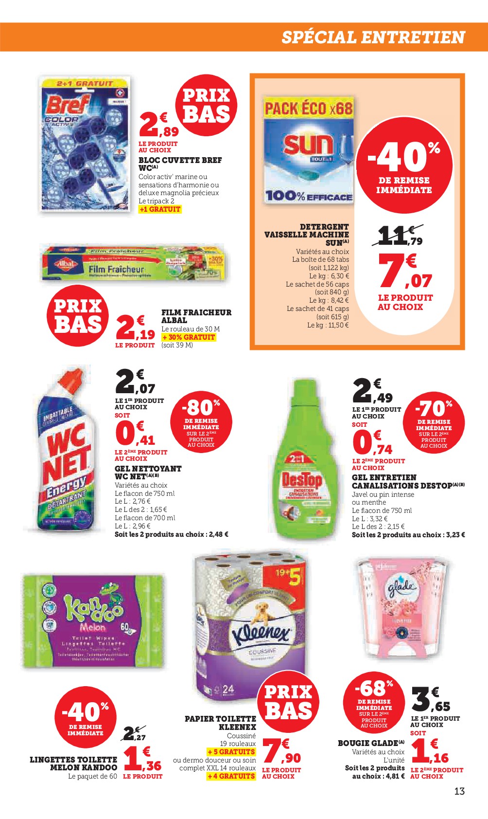 super-u - Catalogue Super U valable du 27/01 au 08/02 - page: 13