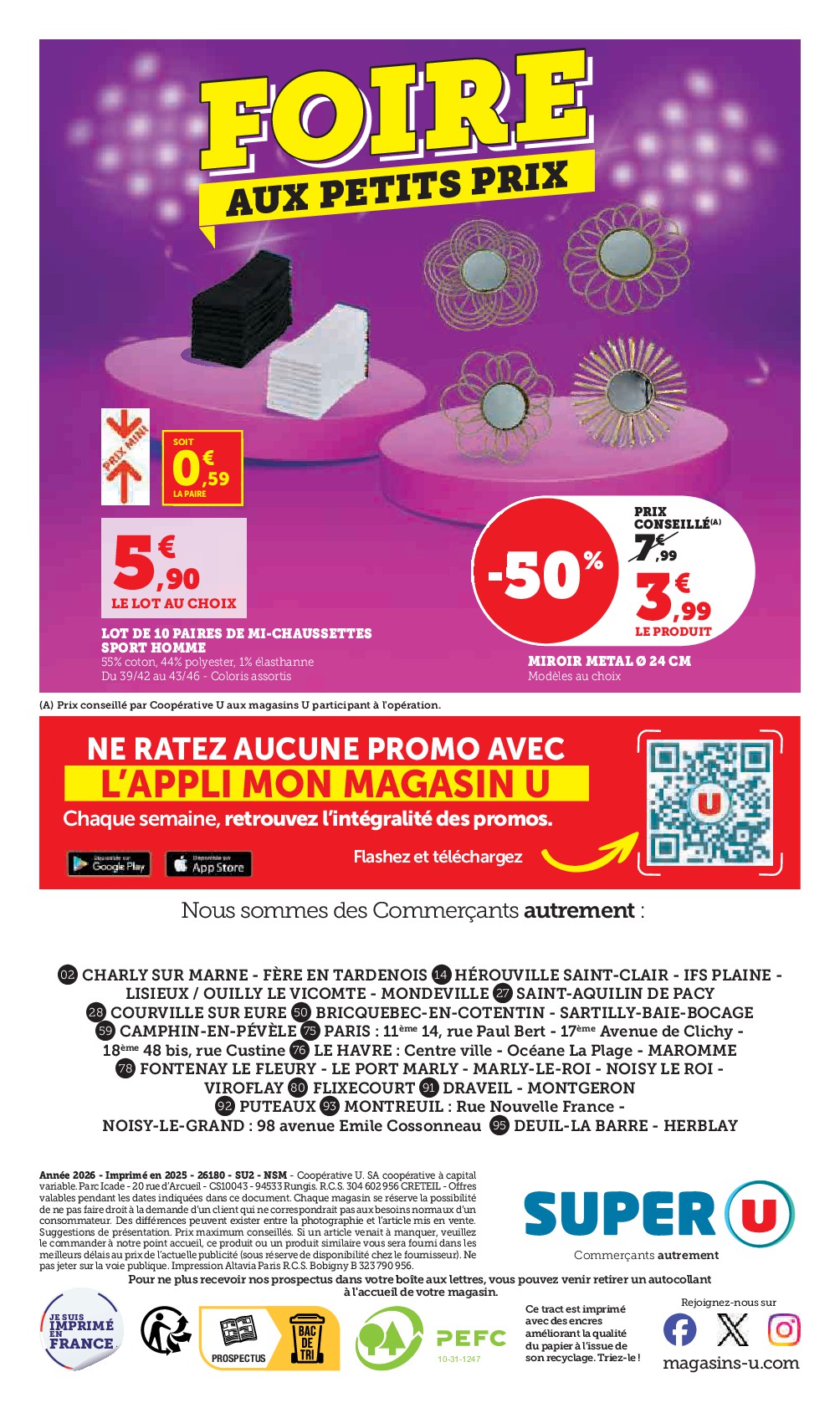 super-u - Catalogue Super U valable du 27/01 au 08/02 - page: 32