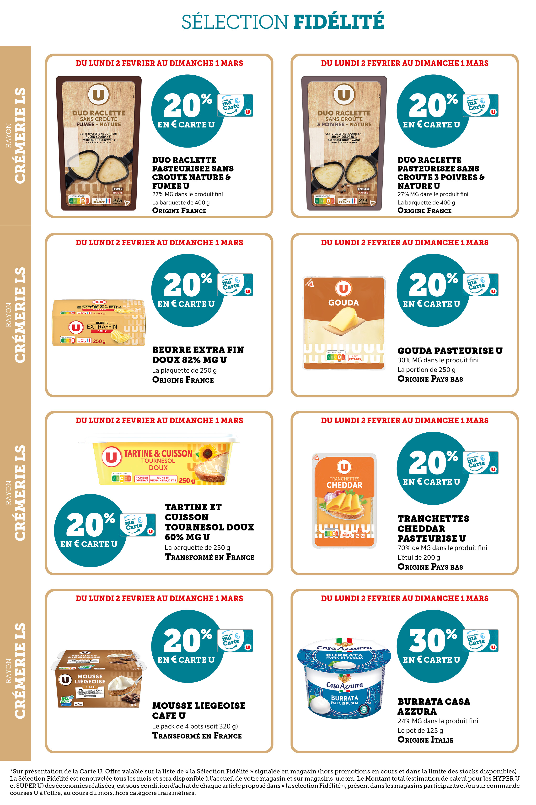 super-u - Catalogue Super U - Ma sélection Carte valable du 02/02/2026 au 01/03/2026 - page: 4