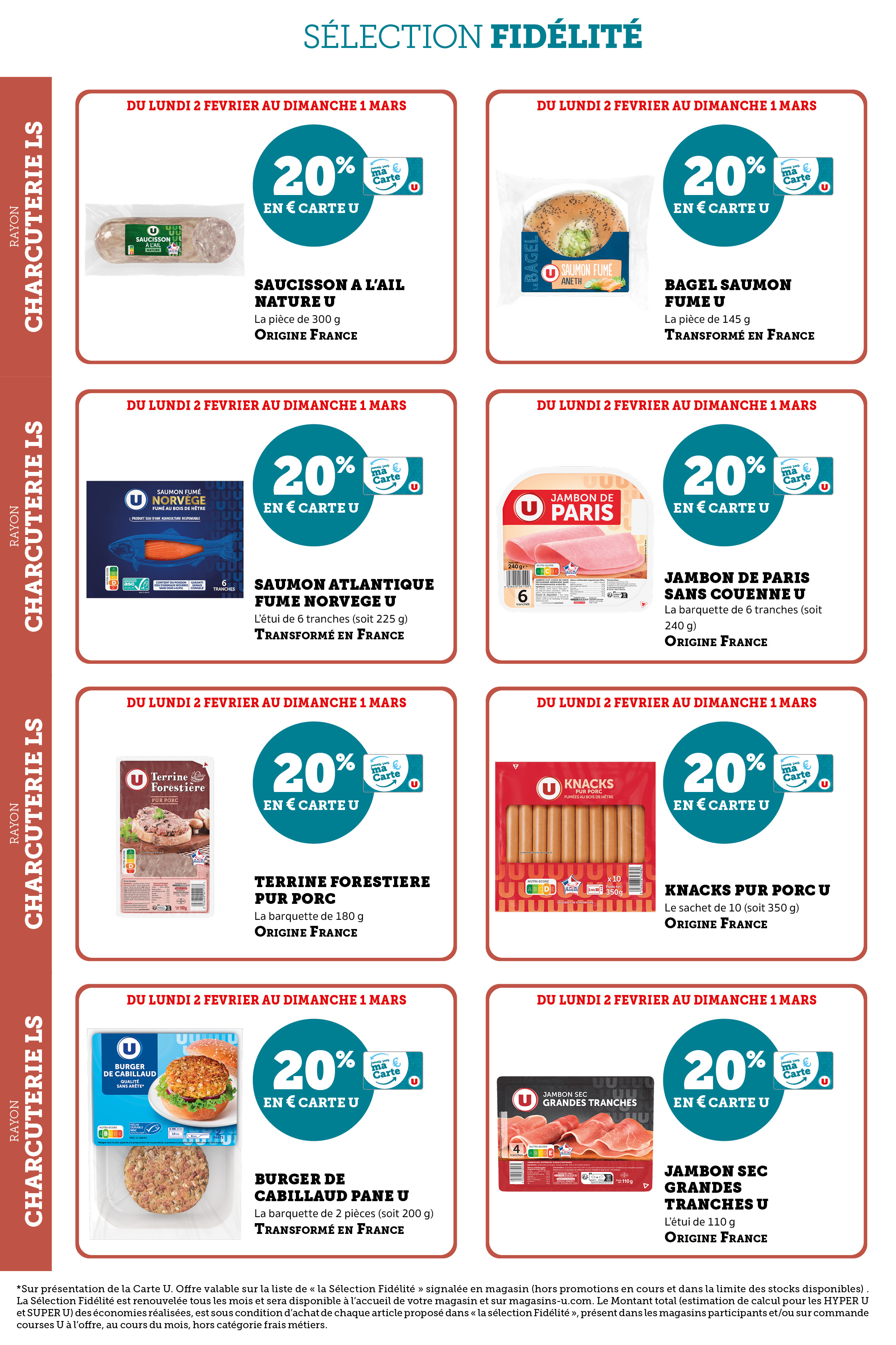 super-u - Catalogue Super U - Ma sélection Carte valable du 02/02/2026 au 01/03/2026 - page: 2