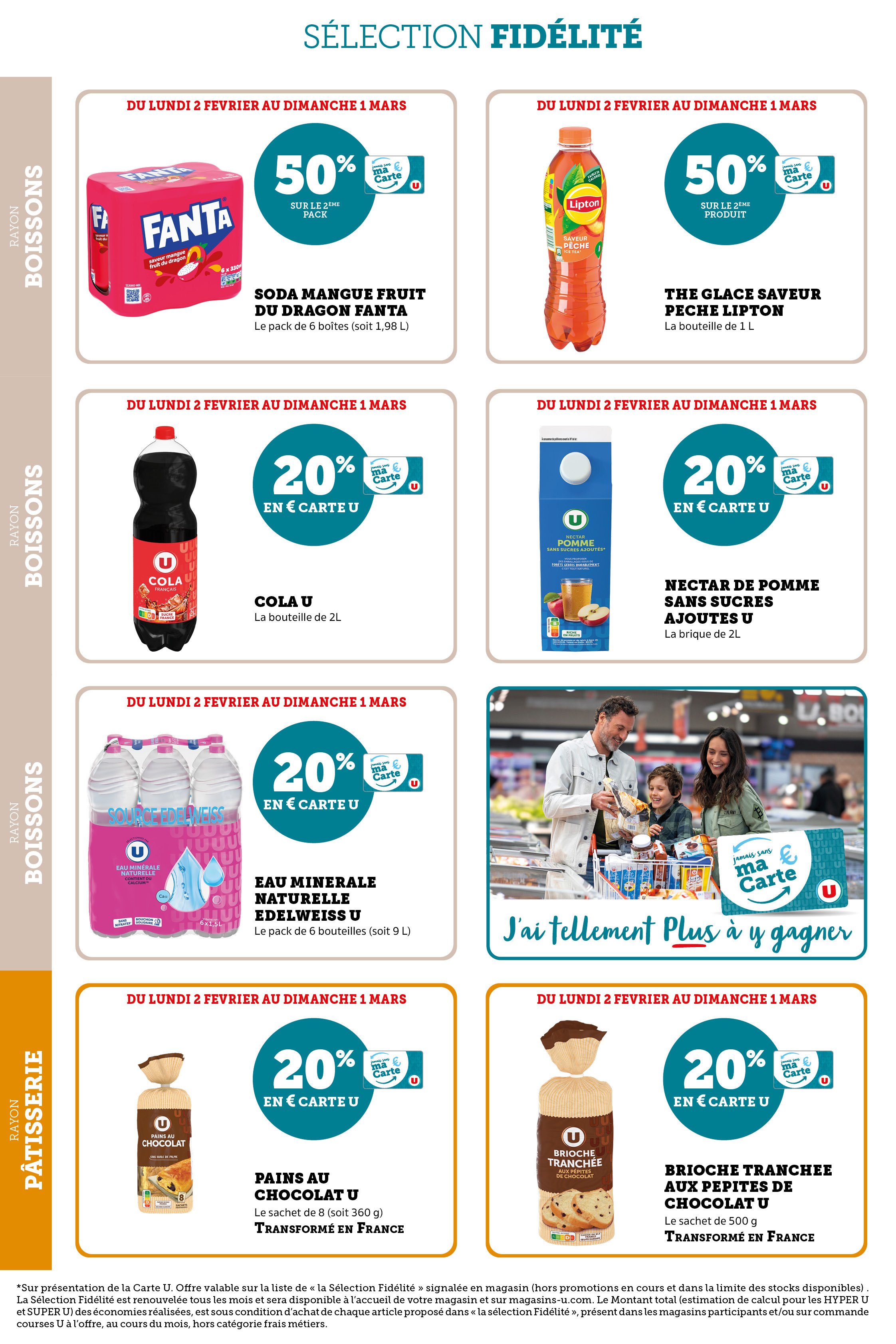 super-u - Catalogue Super U - Ma sélection Carte valable du 02/02/2026 au 01/03/2026 - page: 28