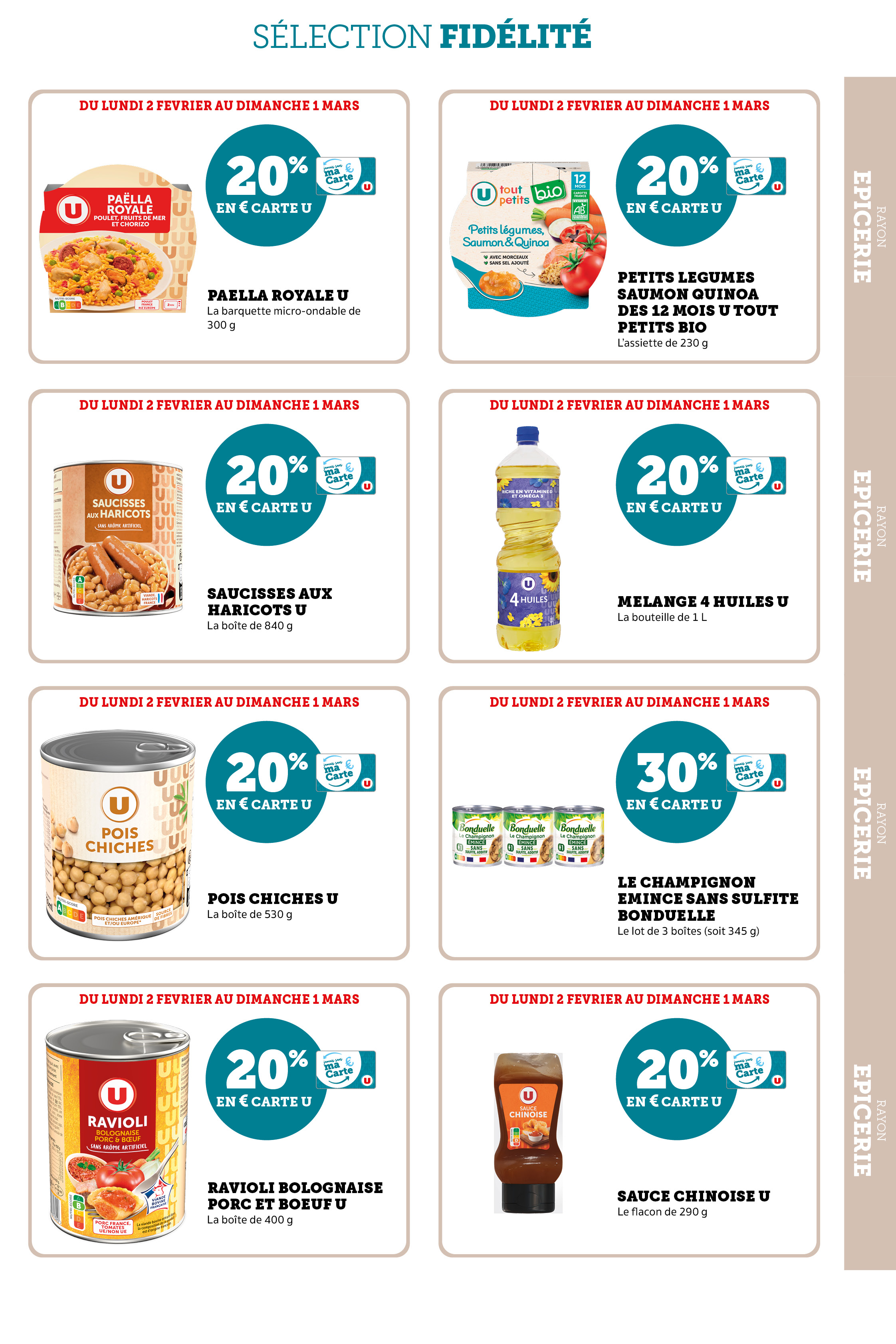 super-u - Catalogue Super U - Ma sélection Carte valable du 02/02/2026 au 01/03/2026 - page: 19