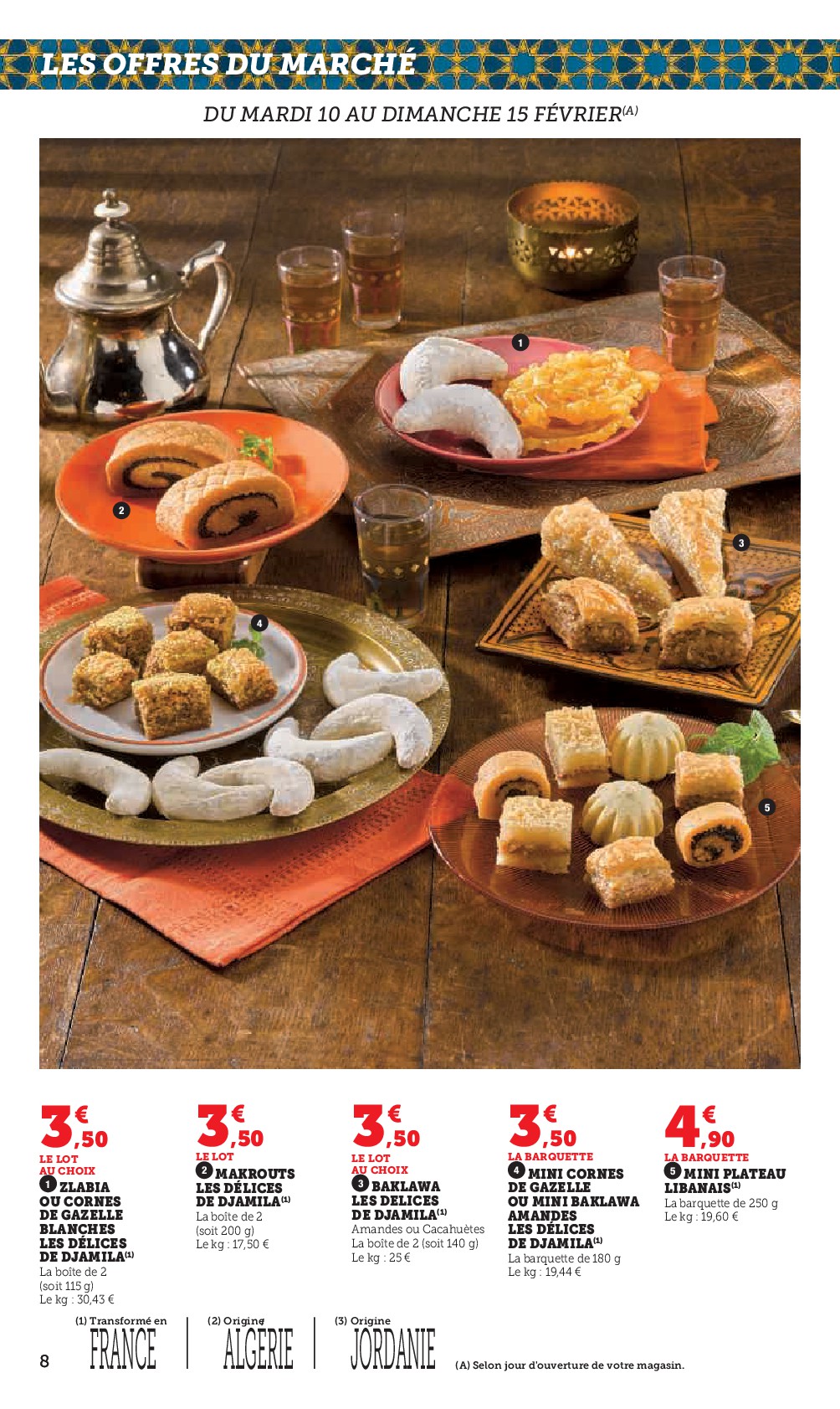 super-u - Catalogue Super U - Saveurs d'Orient à prix bas valable du 10/02/2026 au 22/02/2026 - page: 8