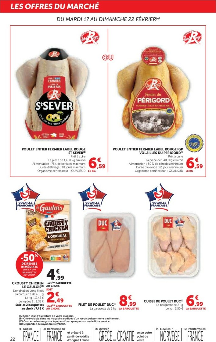 super-u - Catalogue Super U valable du 17/02/2026 au 01/03/2026 - page: 22