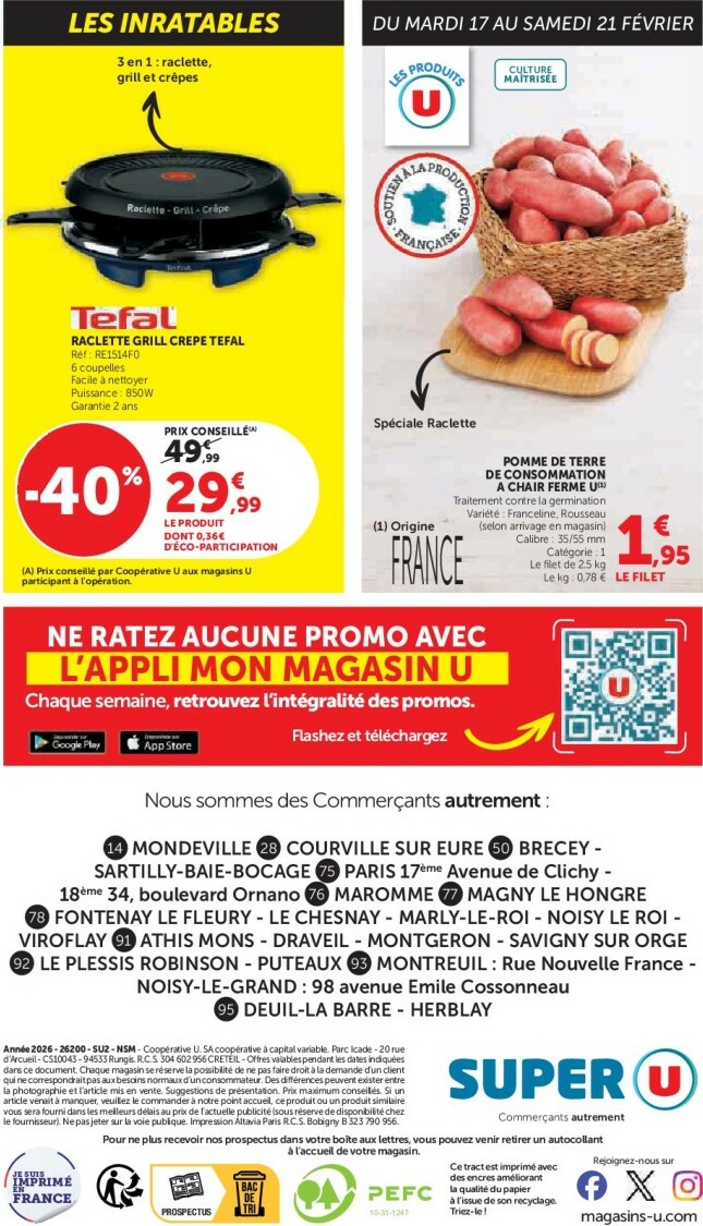 super-u - Catalogue Super U valable du 17/02/2026 au 01/03/2026 - page: 28