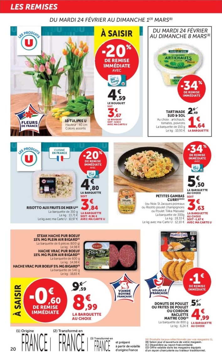 super-u - Catalogue Super U valable du 24/02/2026 au 08/03/2026 - page: 20