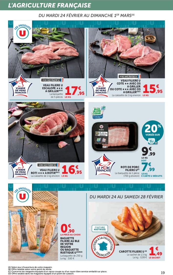super-u - Catalogue Super U valable du 24/02/2026 au 08/03/2026 - page: 19