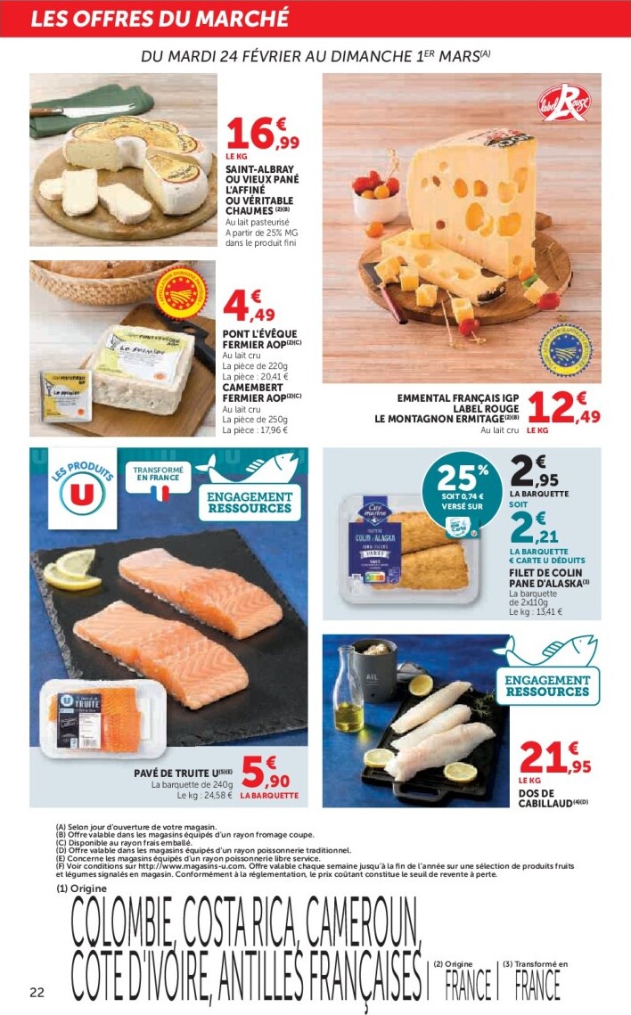 super-u - Catalogue Super U valable du 24/02/2026 au 08/03/2026 - page: 22