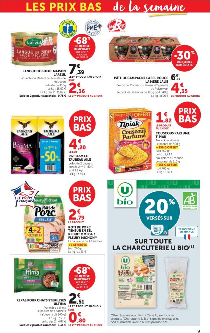 super-u - Catalogue Super U valable du 24/02/2026 au 08/03/2026 - page: 9