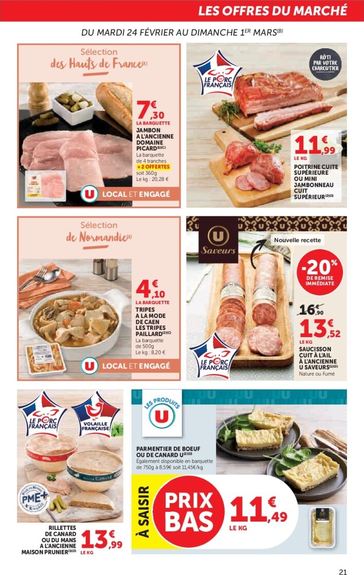 super-u - Catalogue Super U valable du 24/02/2026 au 08/03/2026 - page: 21