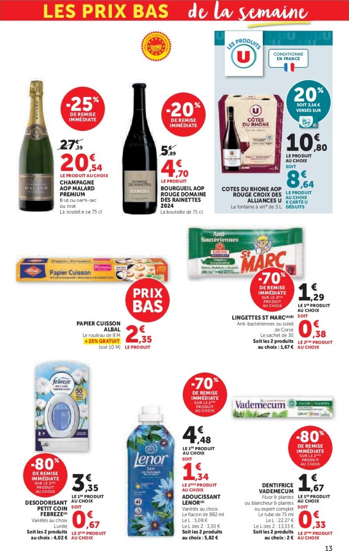super-u - Catalogue Super U valable du 24/02/2026 au 08/03/2026 - page: 13