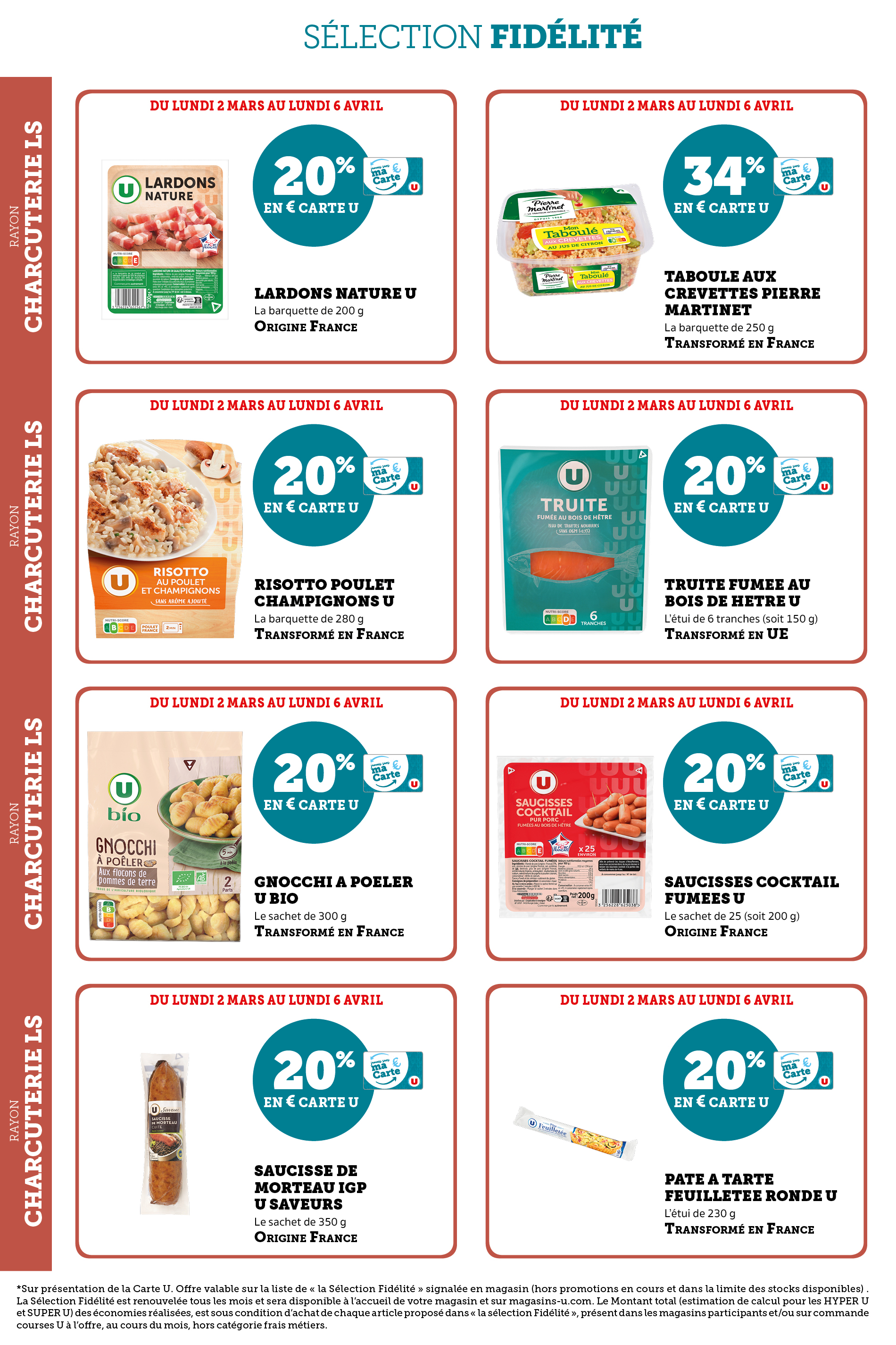 super-u - Catalogue Super U - Ma sélection Carte U mars valable du 02/03/2026 au 06/04/2026 - page: 2