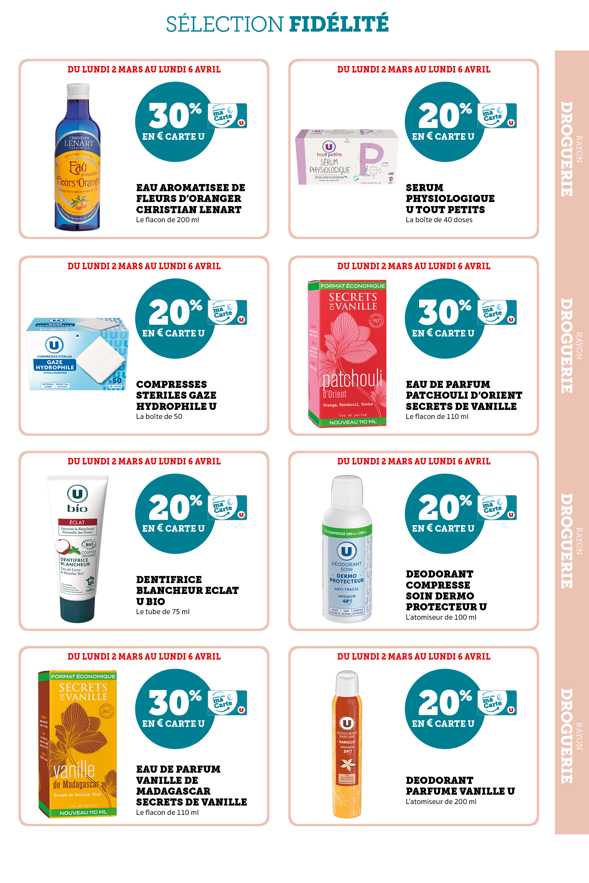 super-u - Catalogue Super U - Ma sélection Carte U mars valable du 02/03/2026 au 06/04/2026 - page: 9