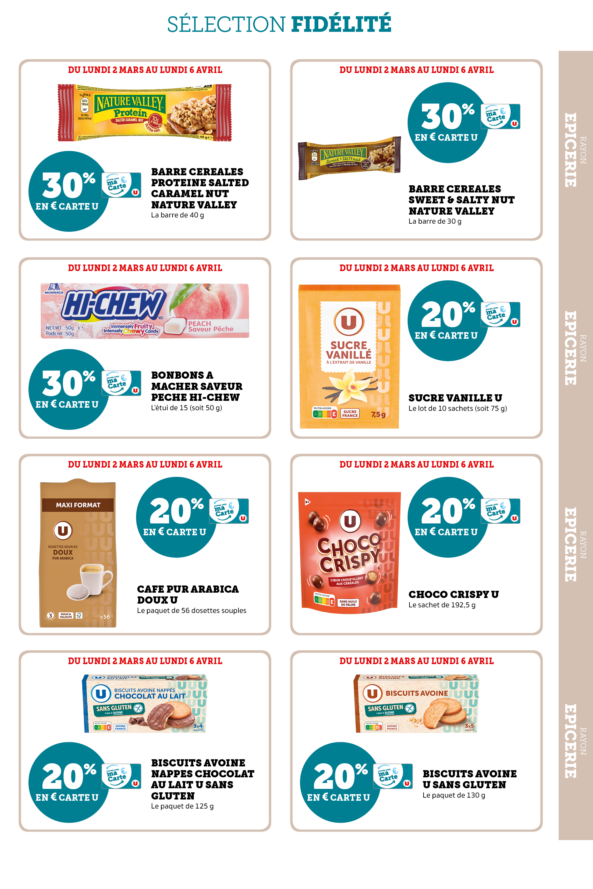 super-u - Catalogue Super U - Ma sélection Carte U mars valable du 02/03/2026 au 06/04/2026 - page: 15