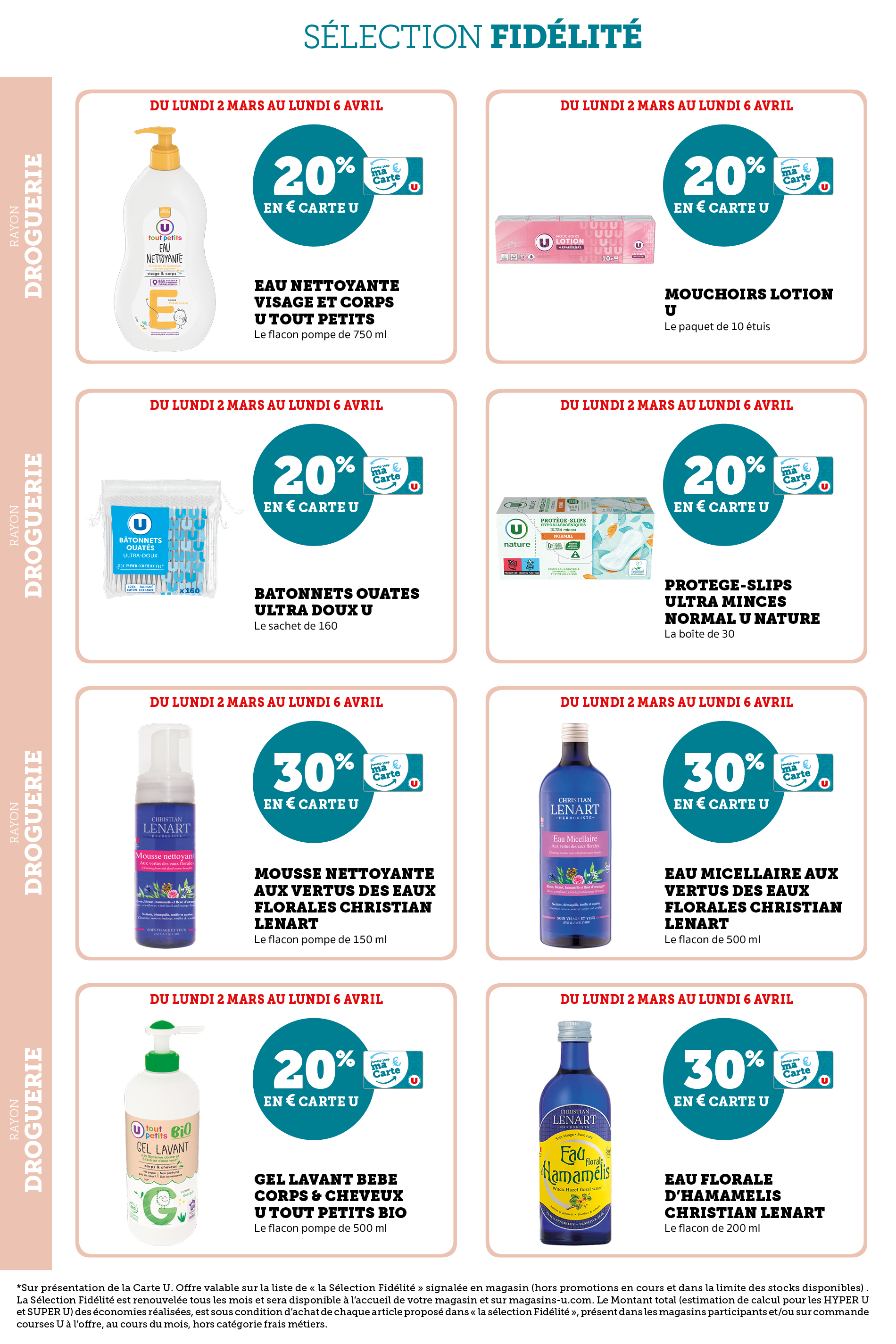 super-u - Catalogue Super U - Ma sélection Carte U mars valable du 02/03/2026 au 06/04/2026 - page: 12