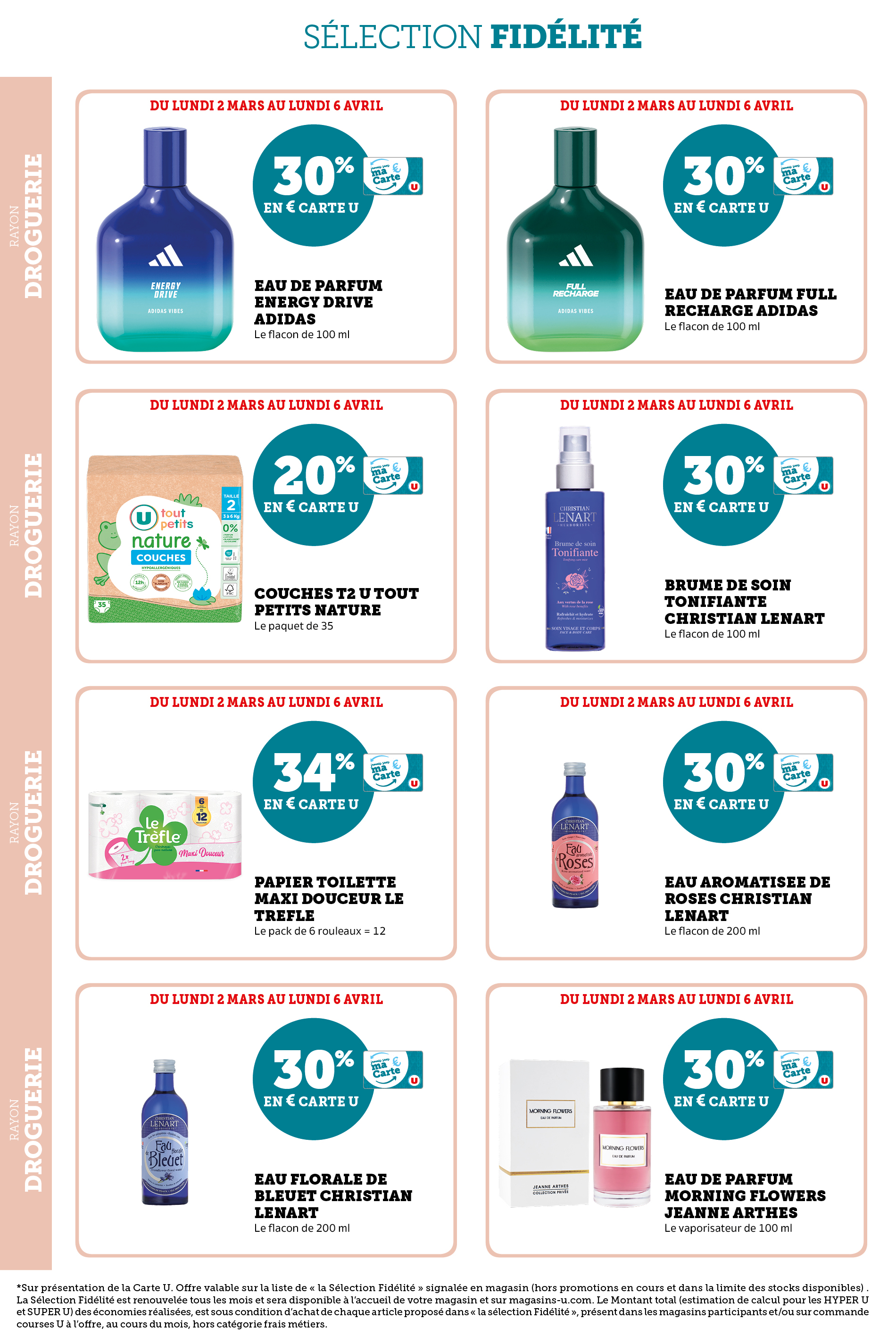 super-u - Catalogue Super U - Ma sélection Carte U mars valable du 02/03/2026 au 06/04/2026 - page: 10