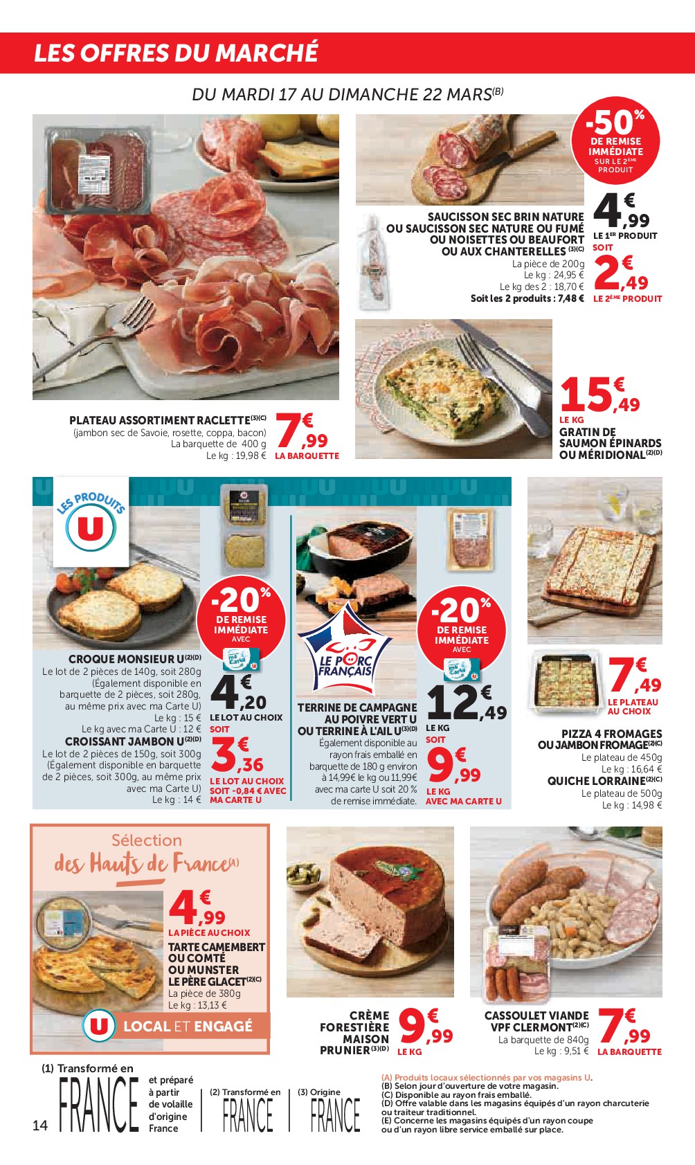 super-u - Catalogue Super U valable du 17/03/2026 au 29/03/2026 - page: 14