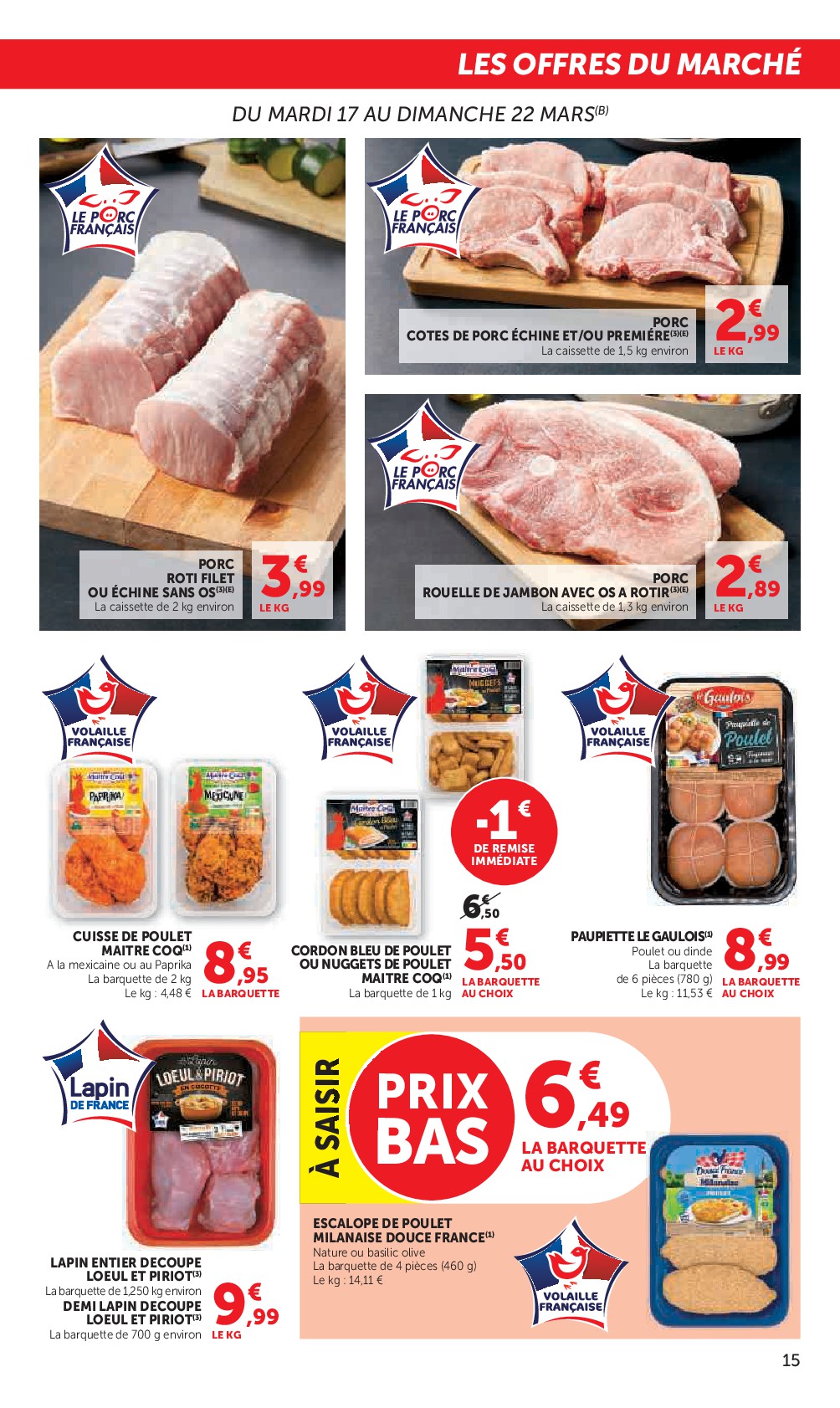 super-u - Catalogue Super U valable du 17/03/2026 au 29/03/2026 - page: 15