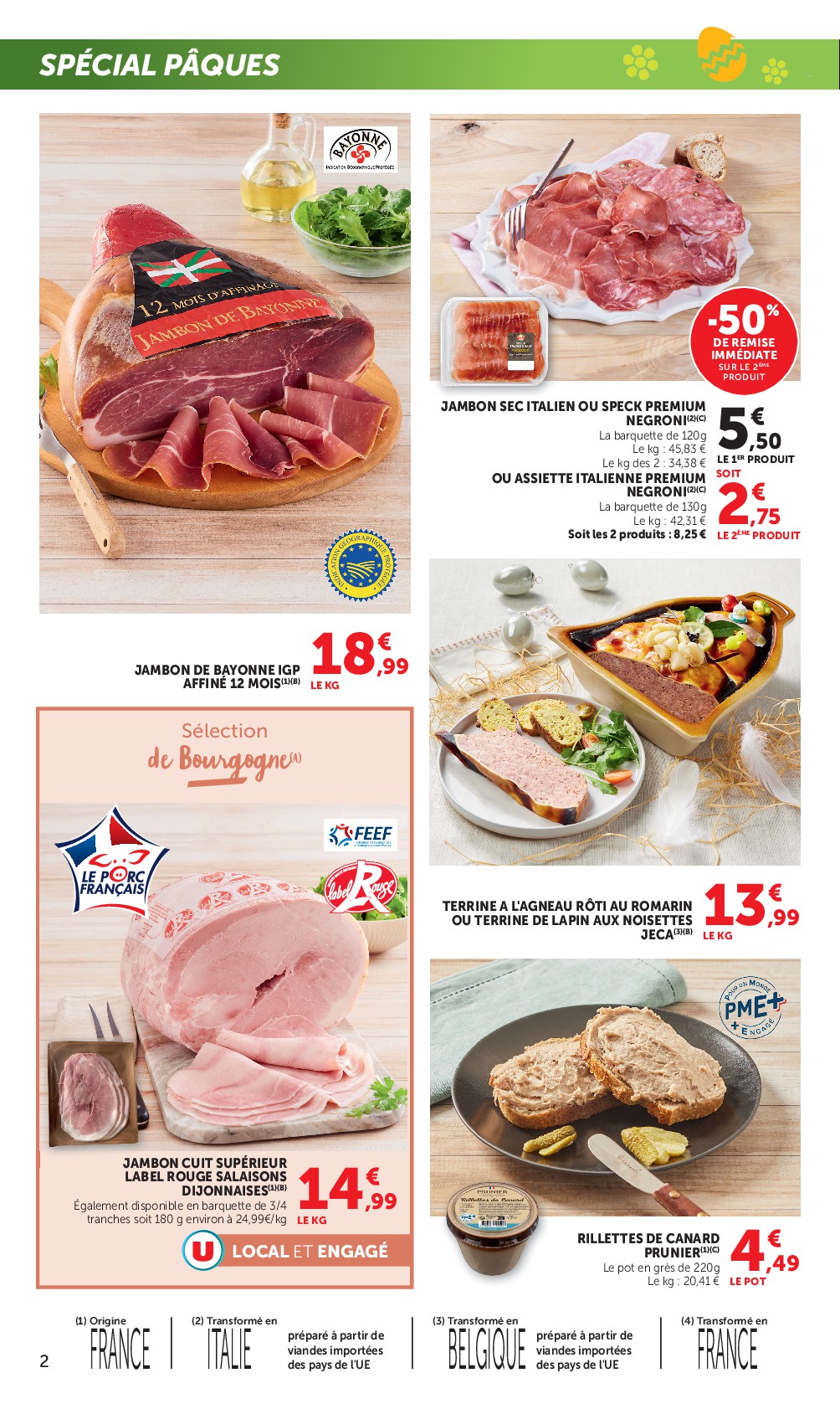 super-u - Catalogue Super U - Pâques à prix bas valable du 31/03/2026 au 06/04/2026 - page: 2