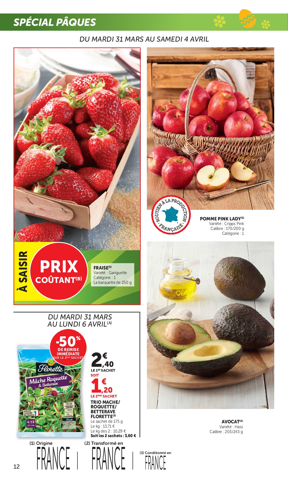 super-u - Catalogue Super U - Pâques à prix bas valable du 31/03/2026 au 06/04/2026 - page: 12