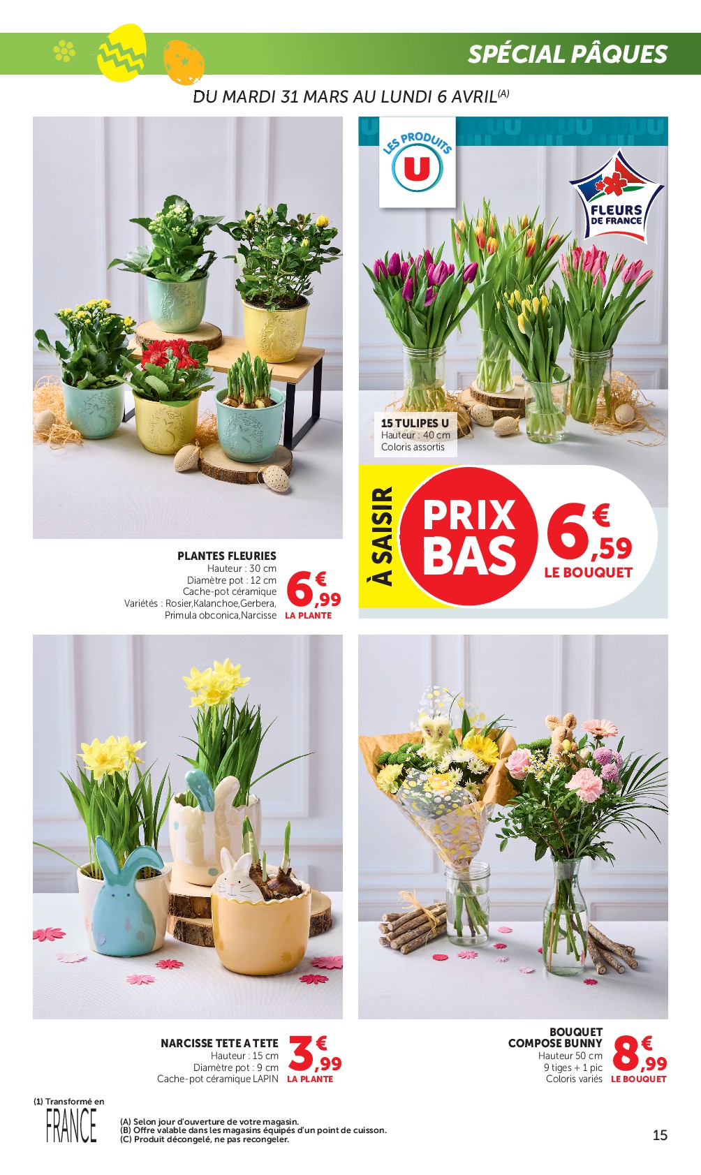 super-u - Catalogue Super U - Pâques à prix bas valable du 31/03/2026 au 06/04/2026 - page: 15
