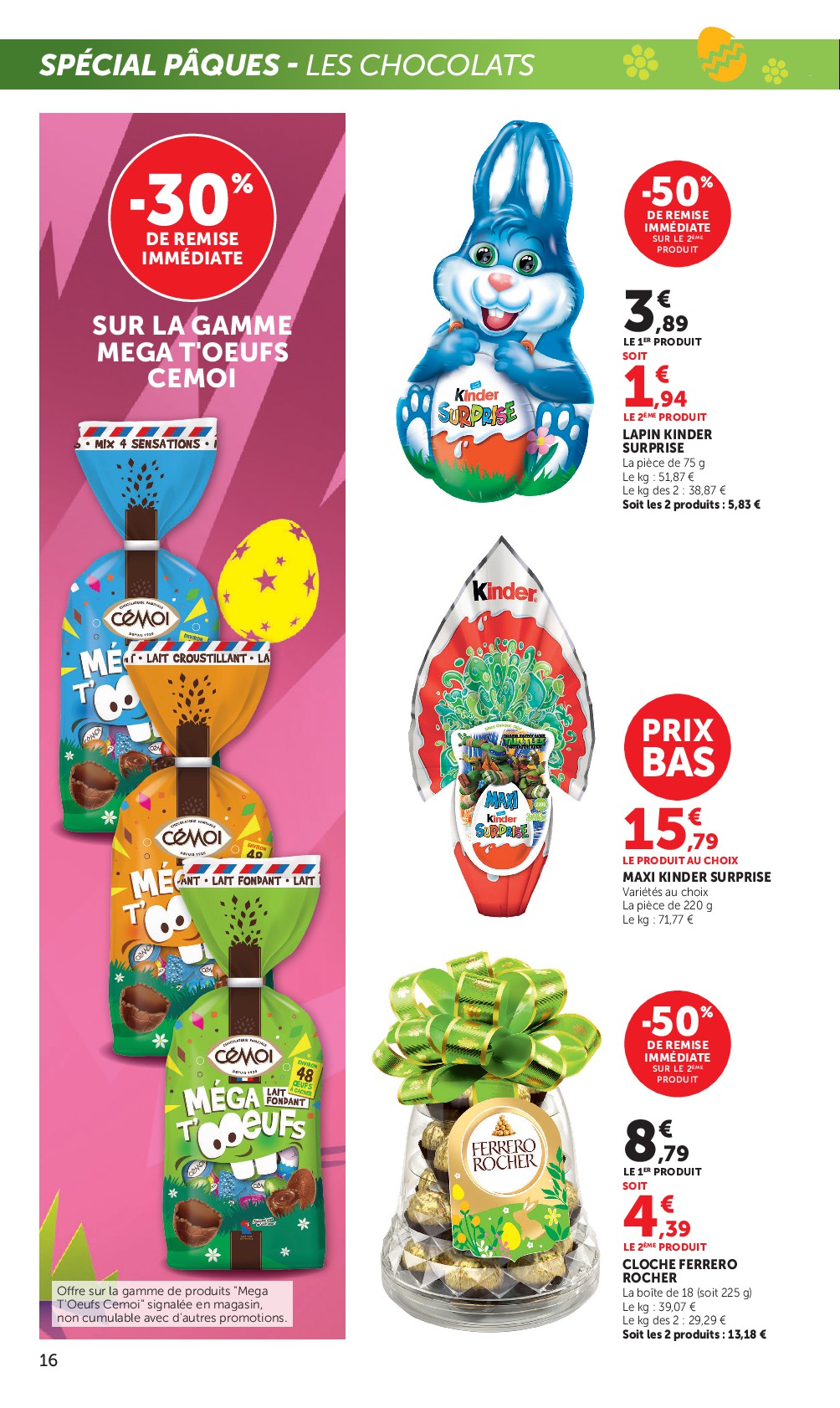 super-u - Catalogue Super U - Pâques à prix bas valable du 31/03/2026 au 06/04/2026 - page: 16