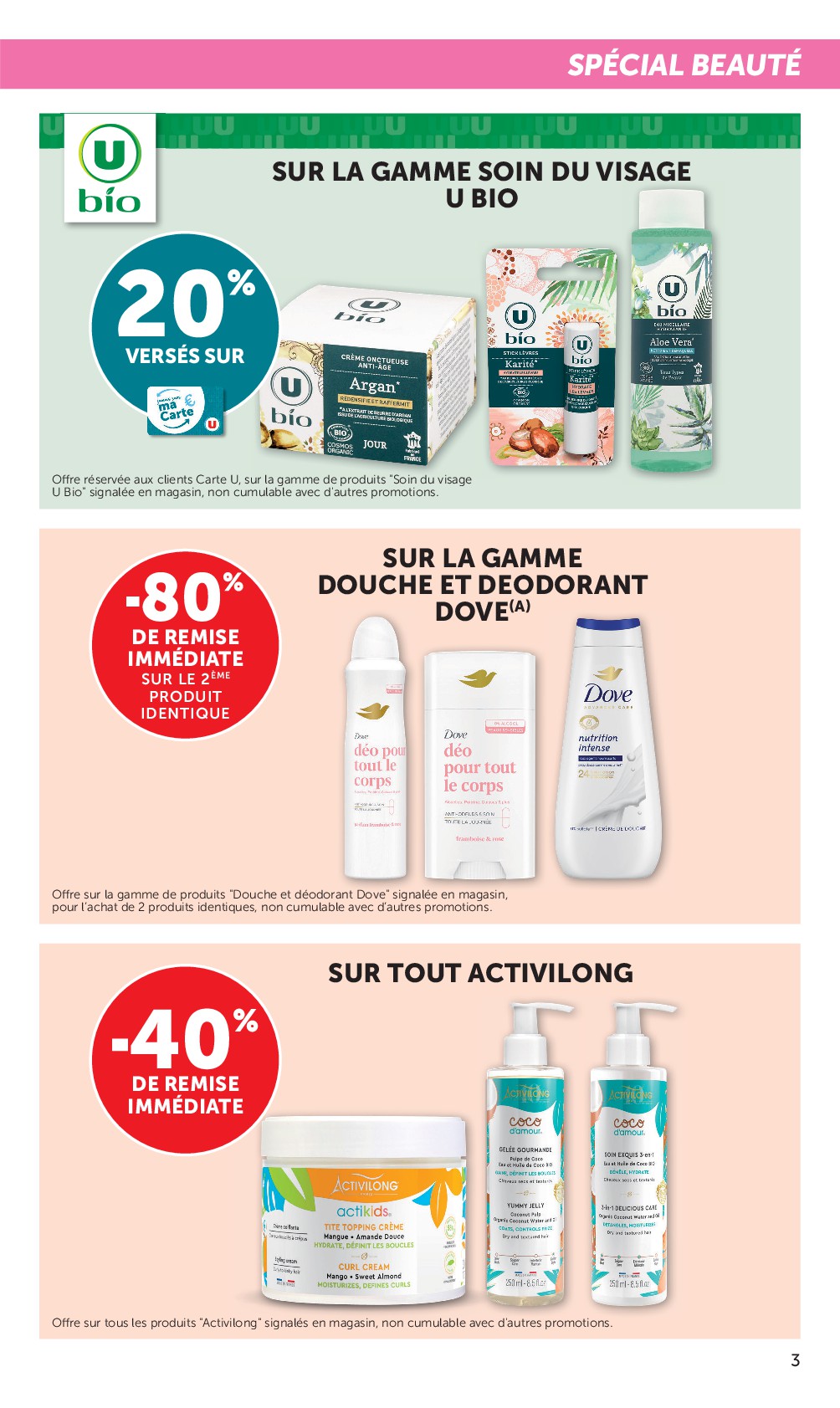 super-u - Catalogue Super U - La beauté à prix bas valable du 08/04/2026 au 19/04/2026 - page: 3