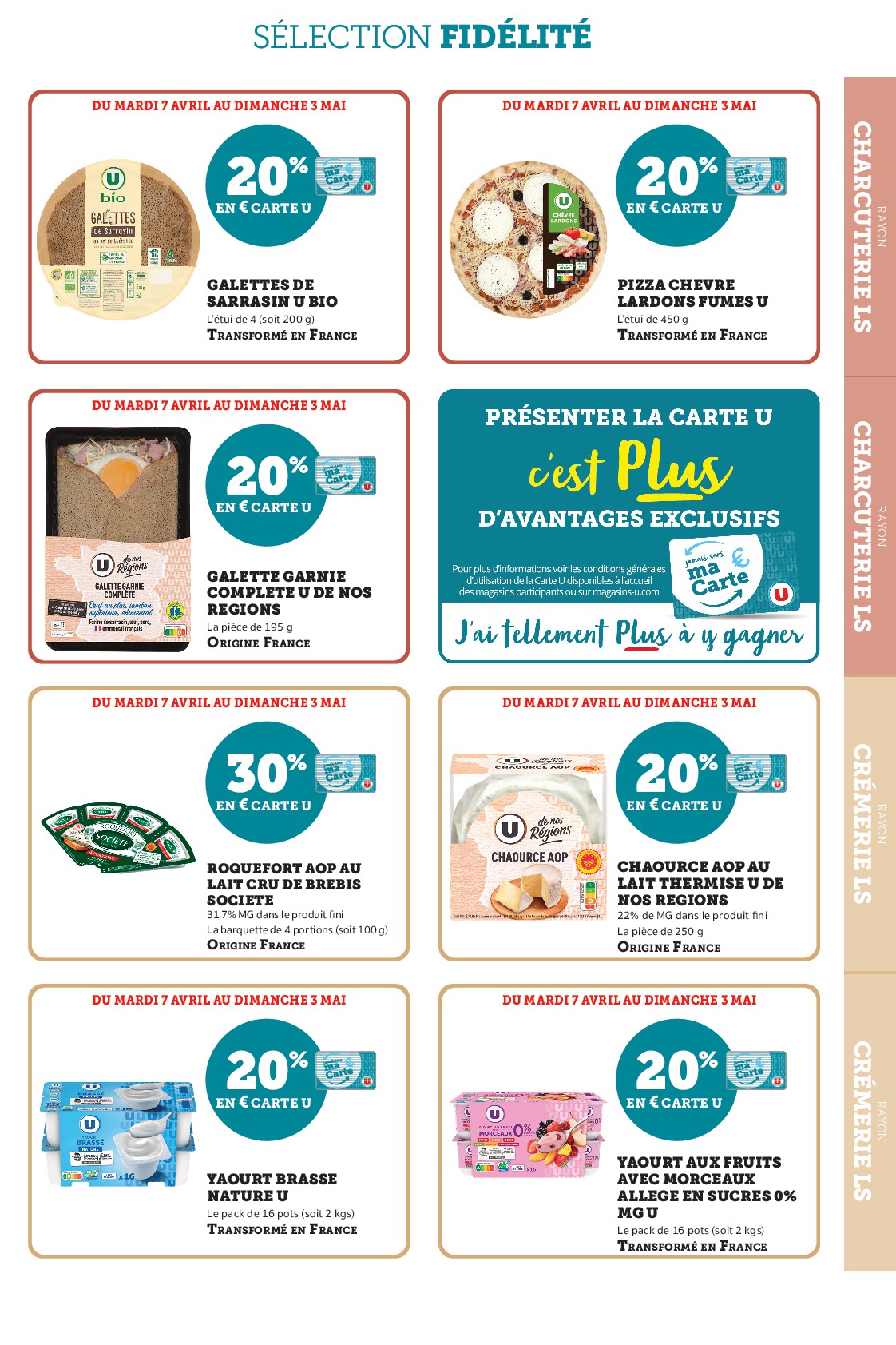 super-u - Current Super U - Ma sélection Carte U avril leaflet valid from du mardi 07/04/2026 to du dimanche 03/05/2026 - page: 5