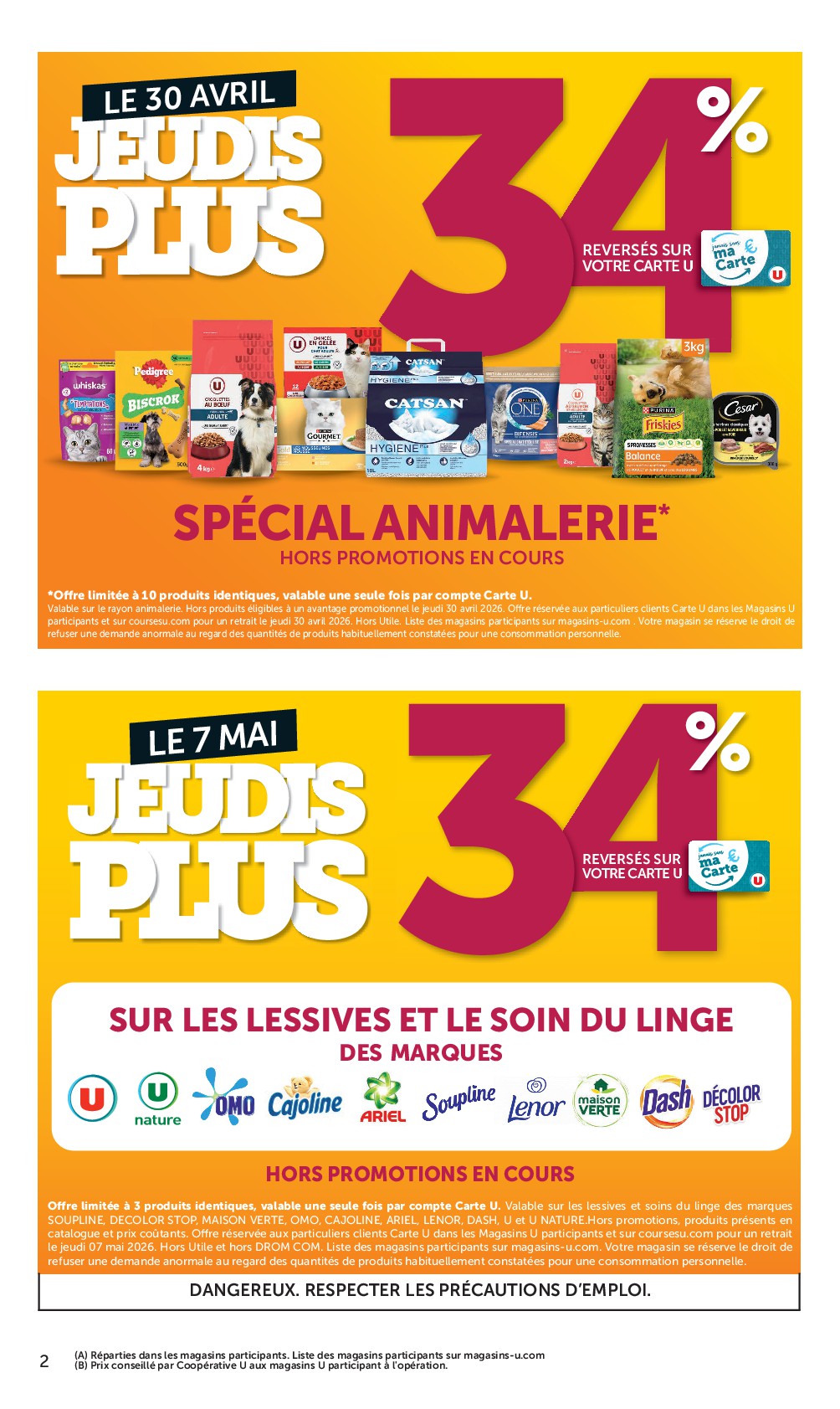 super-u - Prospectus Super U valide du du mardi 28/04/2026 au du dimanche 10/05/2026 - page: 2