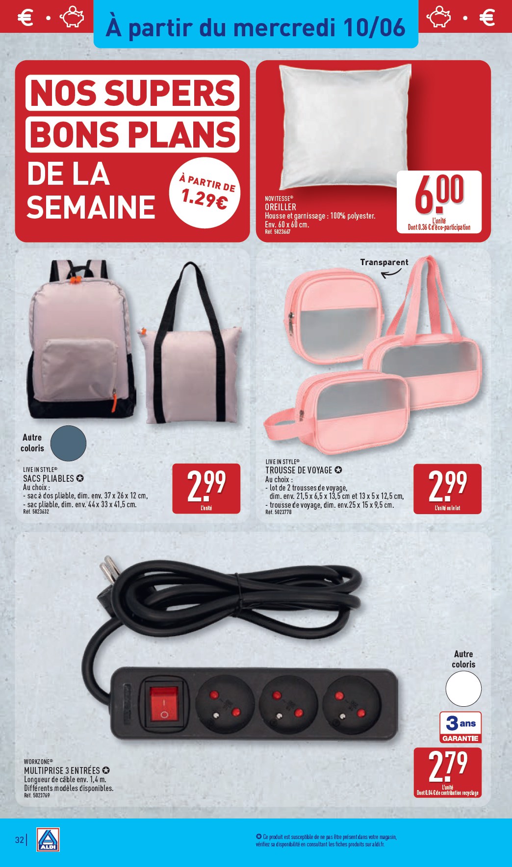 aldi - Flyer ALDI pour la semaine prochaine du du mardi 09/06/2026 au du lundi 15/06/2026 - page: 36