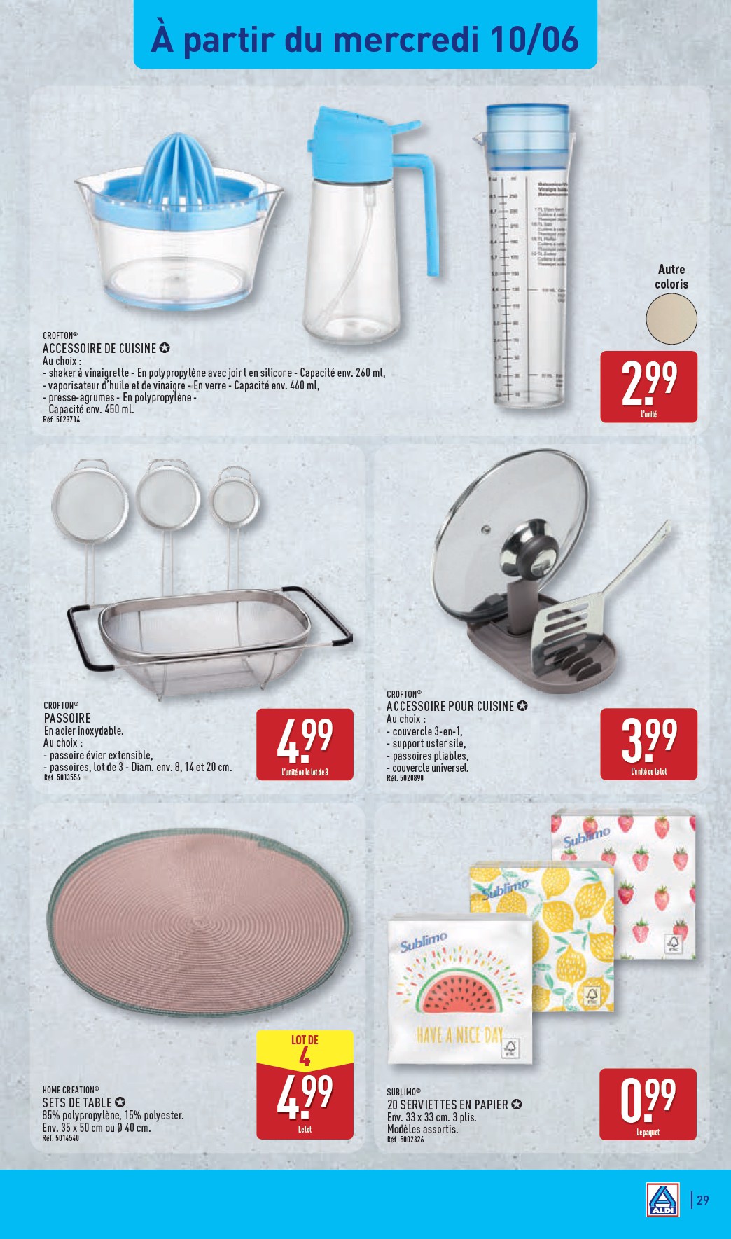 aldi - Flyer ALDI pour la semaine prochaine du du mardi 09/06/2026 au du lundi 15/06/2026 - page: 33