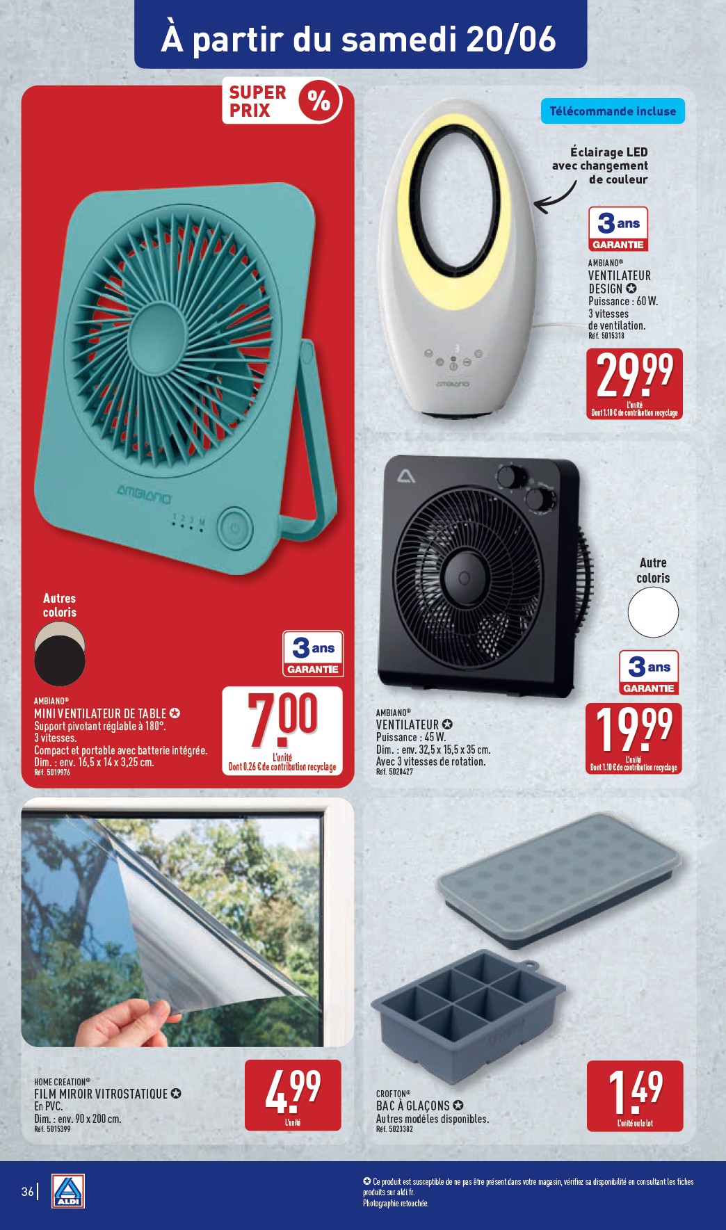 aldi - Flyer ALDI pour la semaine prochaine du du mardi 16/06/2026 au du lundi 22/06/2026 - page: 38