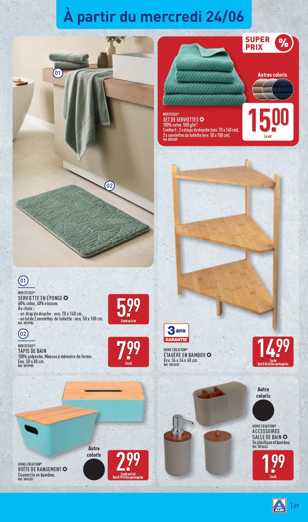 aldi - Flyer ALDI pour la semaine prochaine du du mardi 23/06/2026 au du lundi 29/06/2026 - page: 31