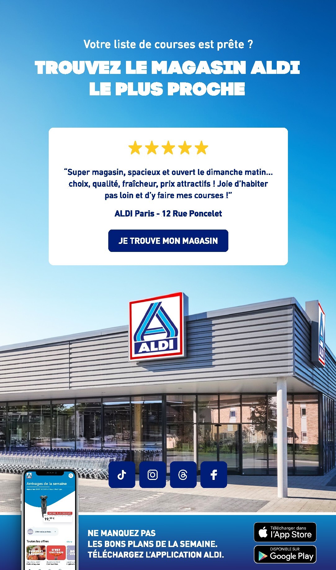 aldi - Flyer ALDI pour la semaine prochaine du du mardi 30/06/2026 au du lundi 06/07/2026 - page: 47
