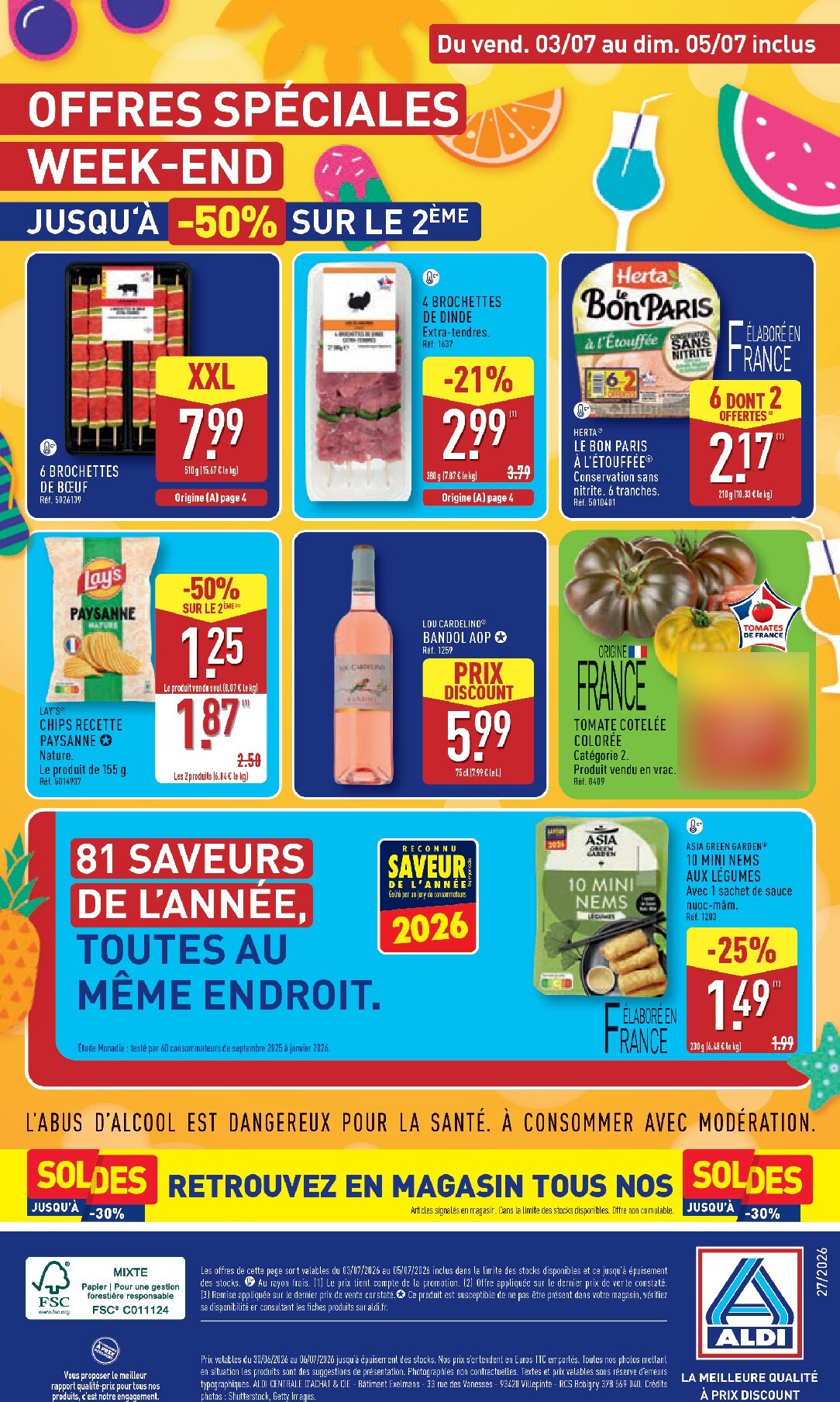 aldi - Flyer ALDI pour la semaine prochaine du du mardi 30/06/2026 au du lundi 06/07/2026 - page: 46