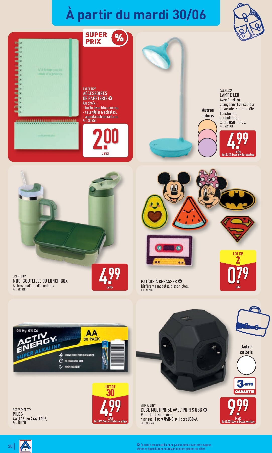 aldi - Flyer ALDI pour la semaine prochaine du du mardi 30/06/2026 au du lundi 06/07/2026 - page: 32