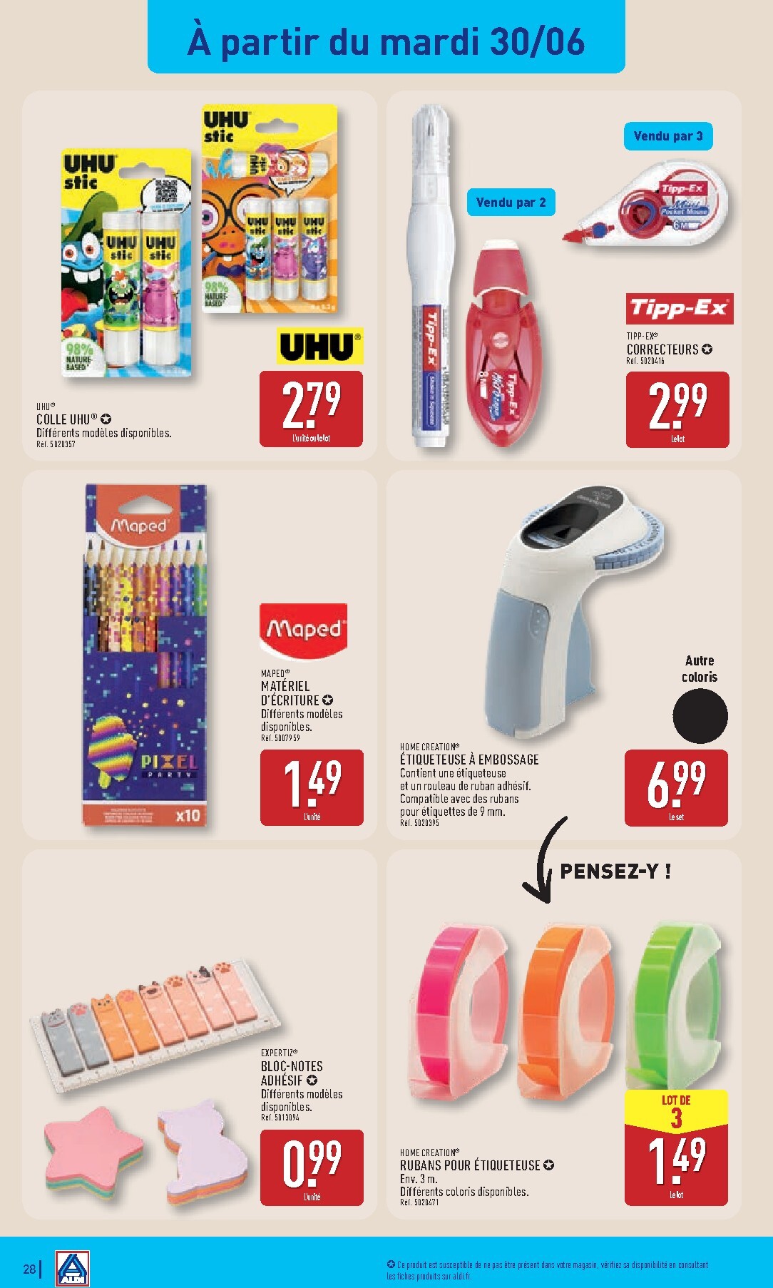 aldi - Flyer ALDI pour la semaine prochaine du du mardi 30/06/2026 au du lundi 06/07/2026 - page: 30