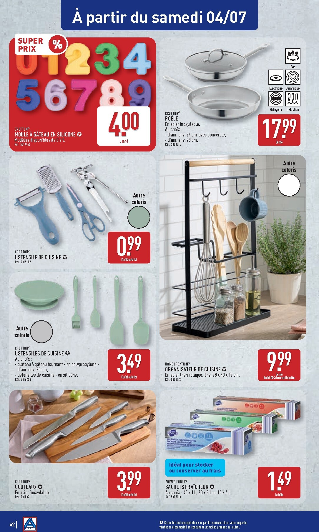 aldi - Flyer ALDI pour la semaine prochaine du du mardi 30/06/2026 au du lundi 06/07/2026 - page: 44
