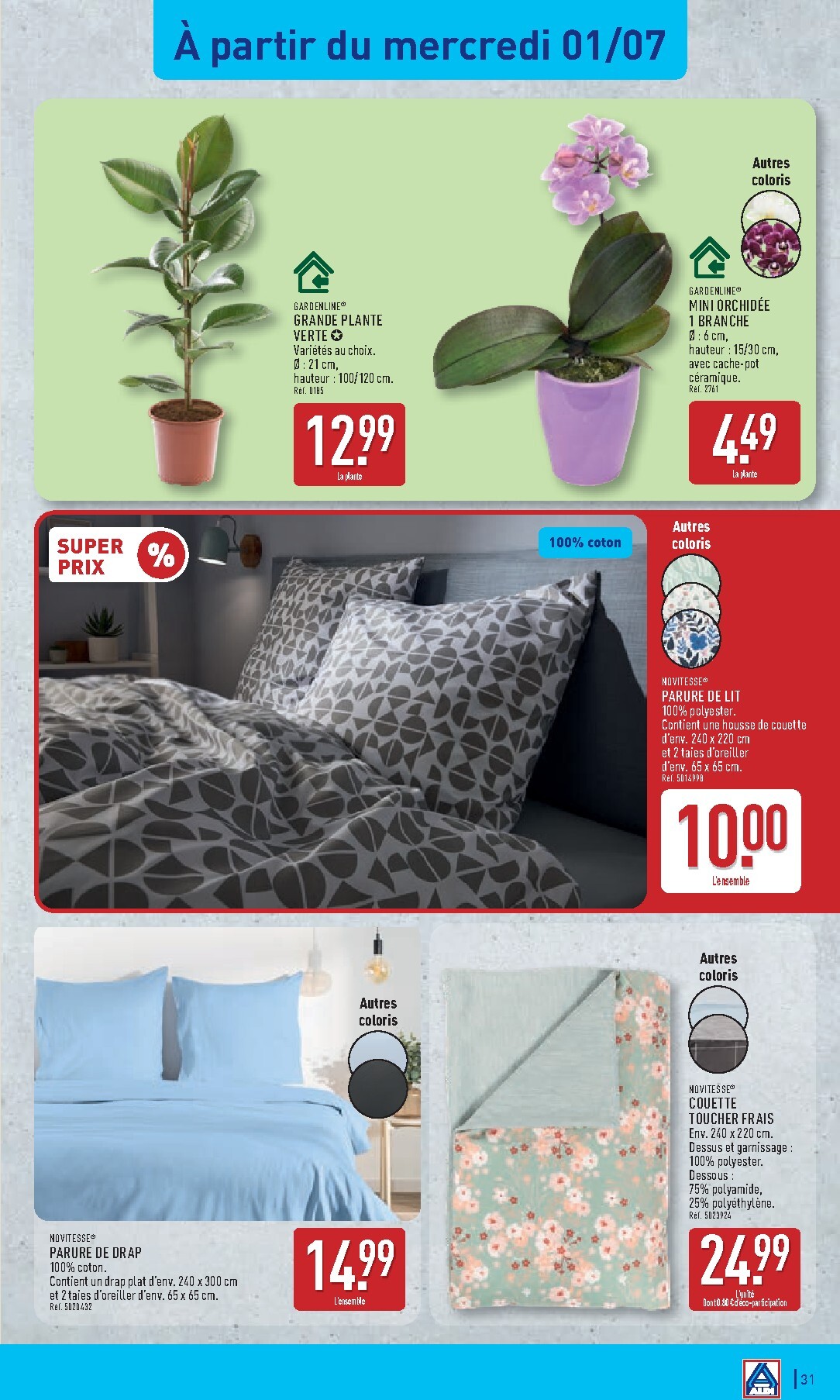 aldi - Flyer ALDI pour la semaine prochaine du du mardi 30/06/2026 au du lundi 06/07/2026 - page: 33